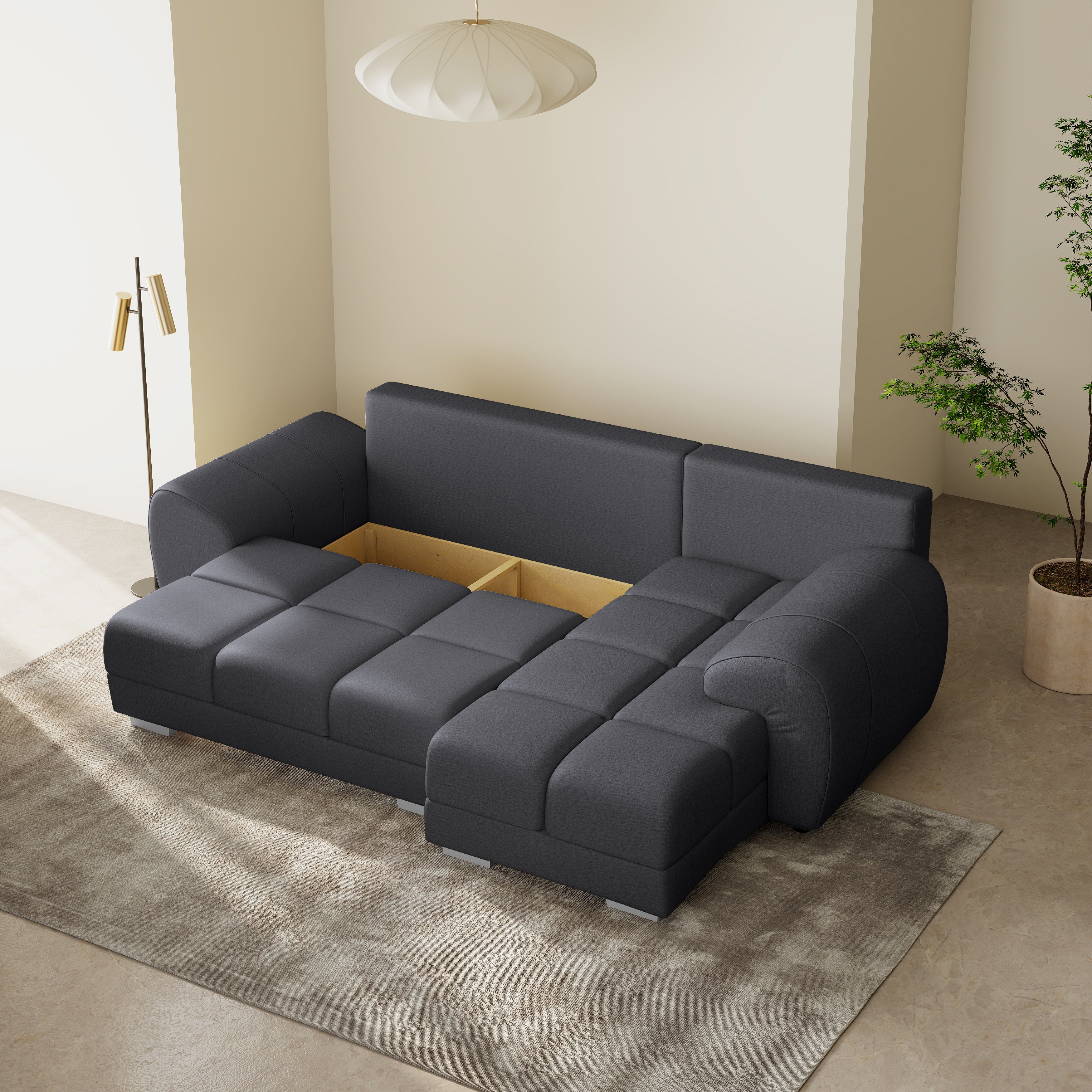 Minkštas Kampas Aura