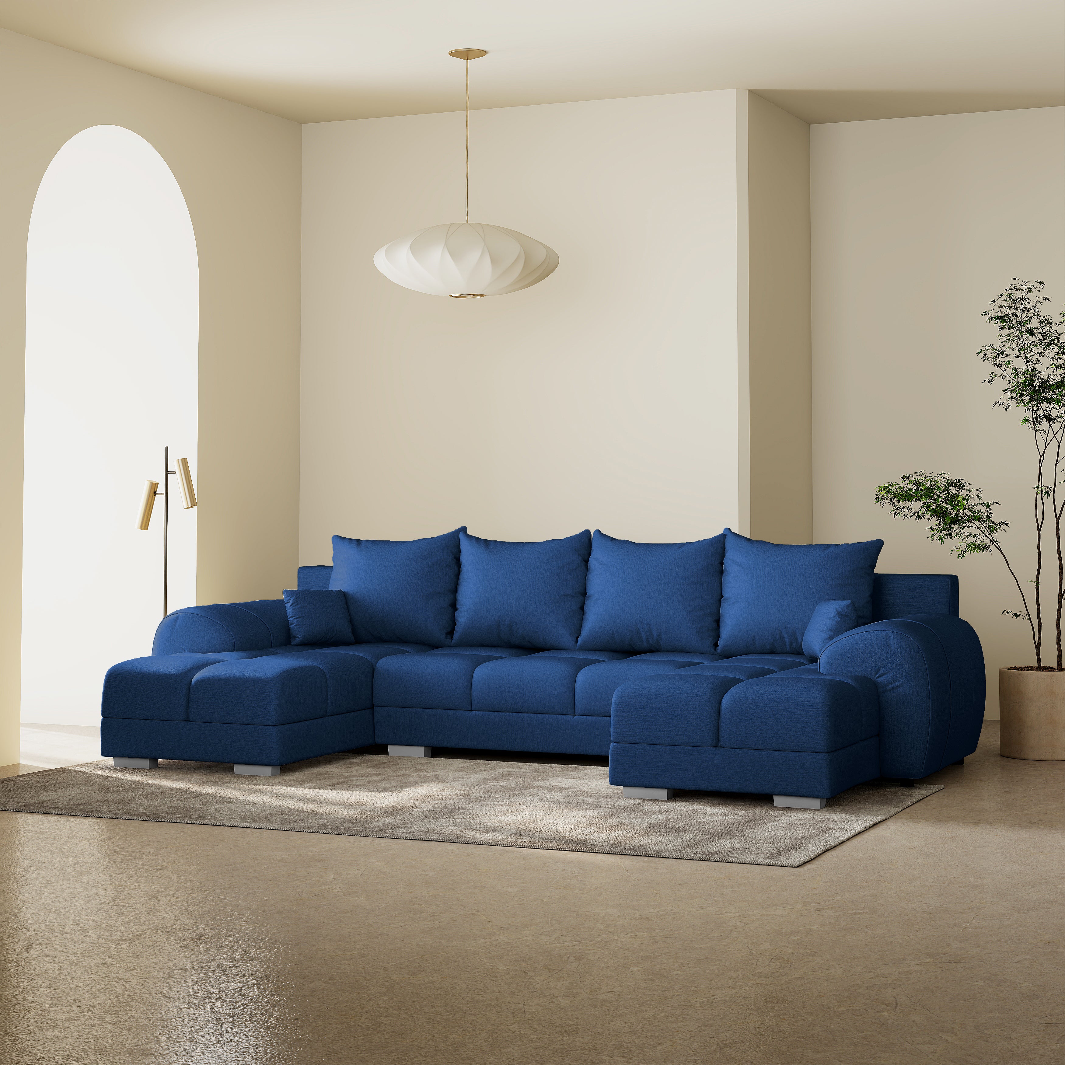 Minkštas Kampas Aura U