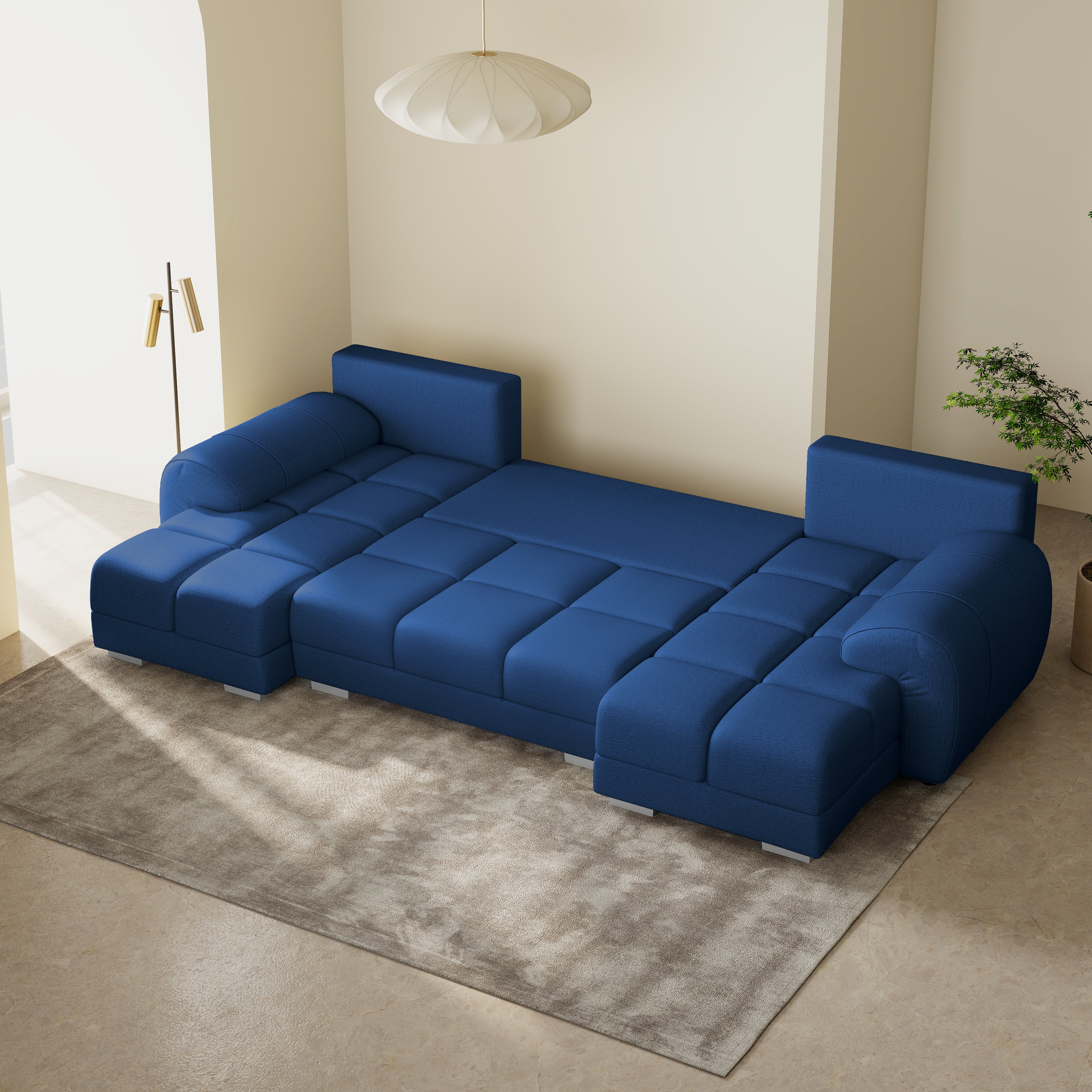 Minkštas Kampas Aura U