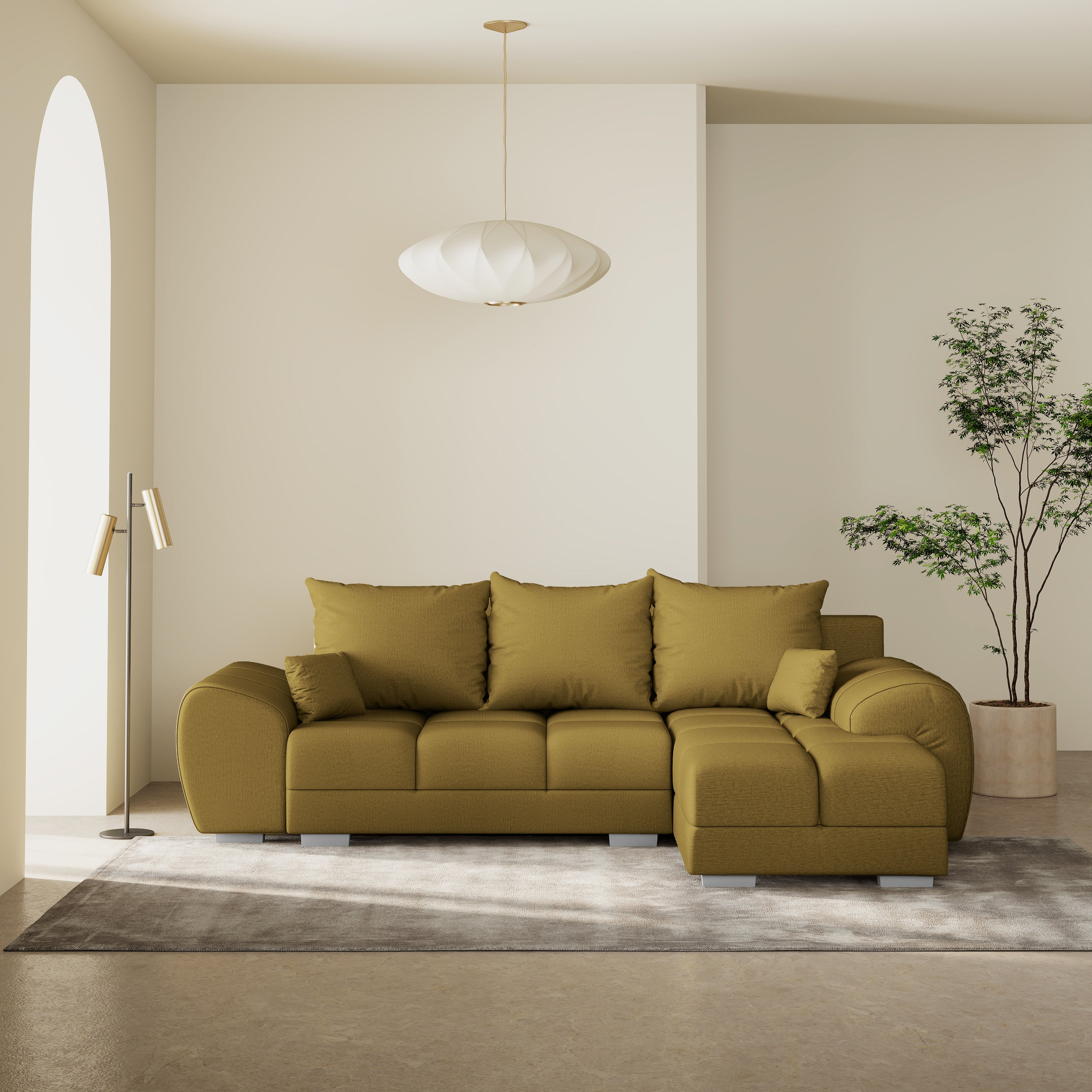 Minkštas Kampas Aura