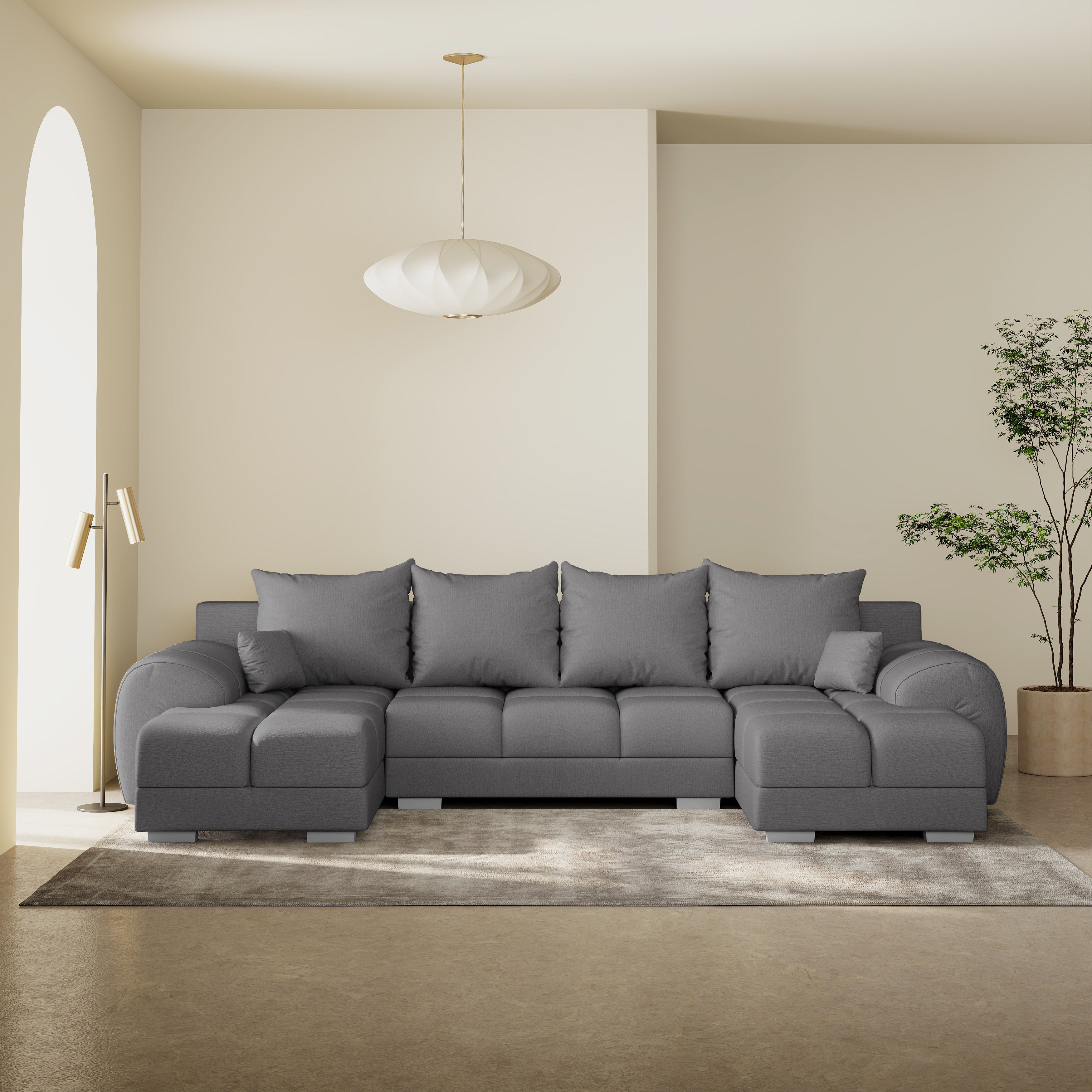 Minkštas Kampas Aura U