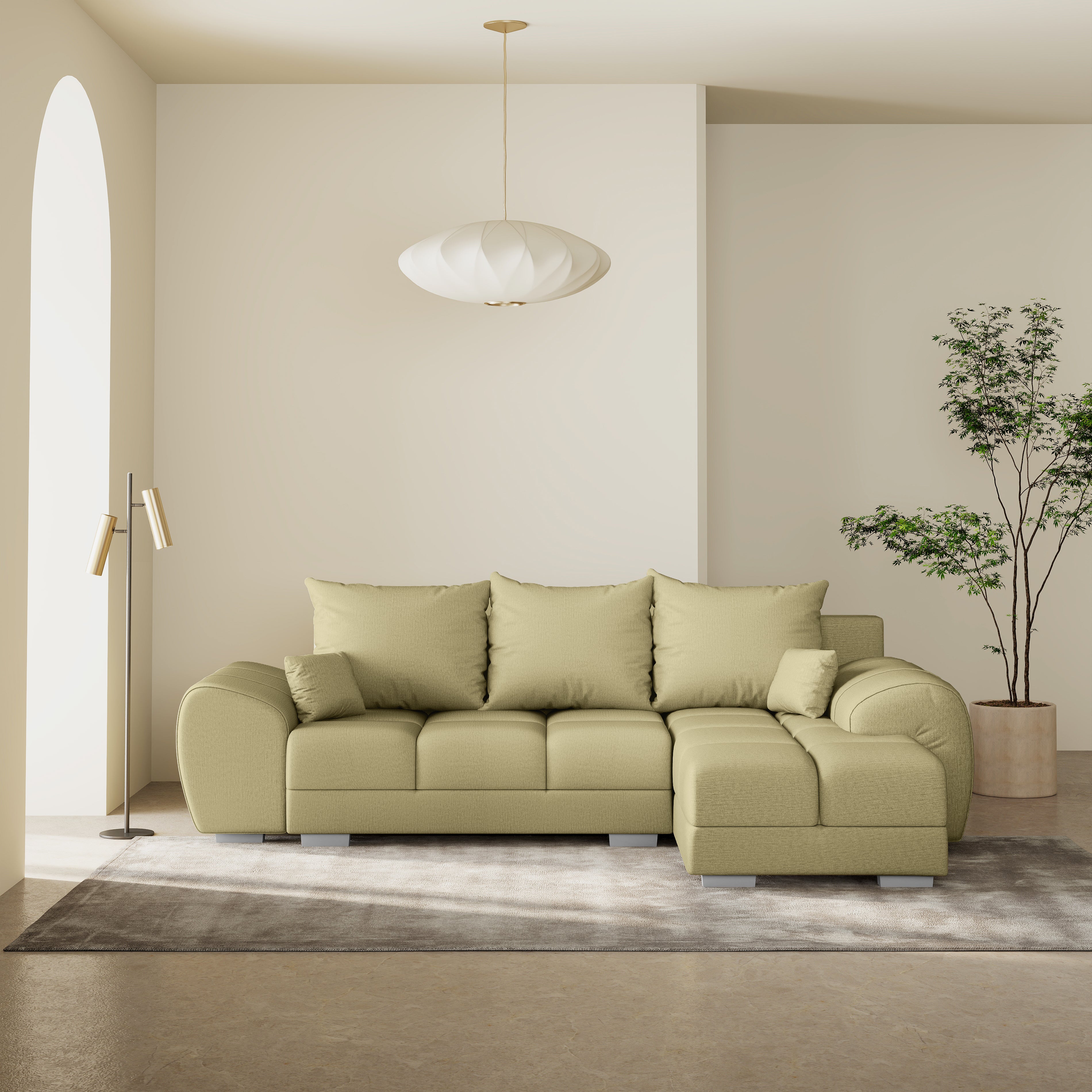 Minkštas Kampas Aura