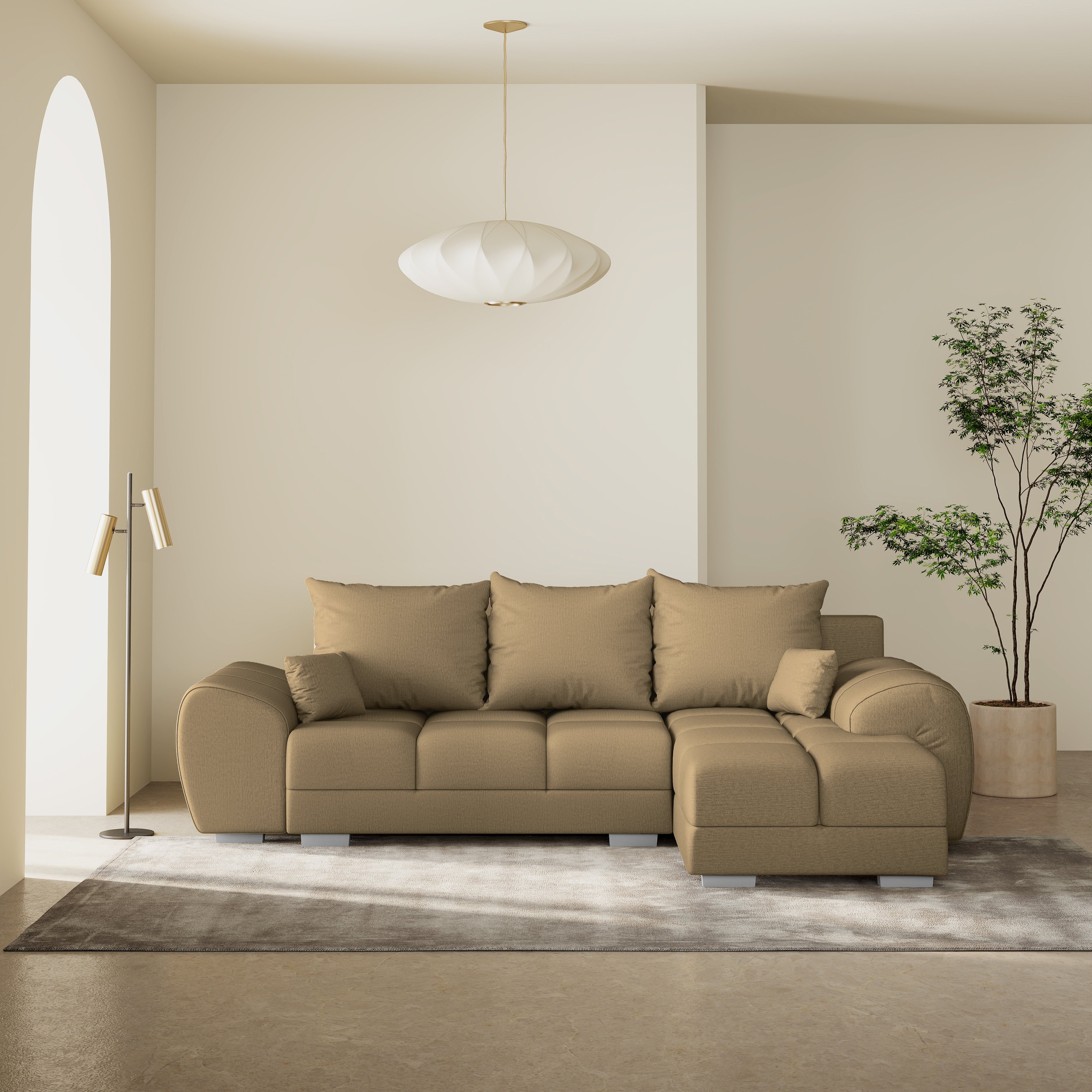 Minkštas Kampas Aura