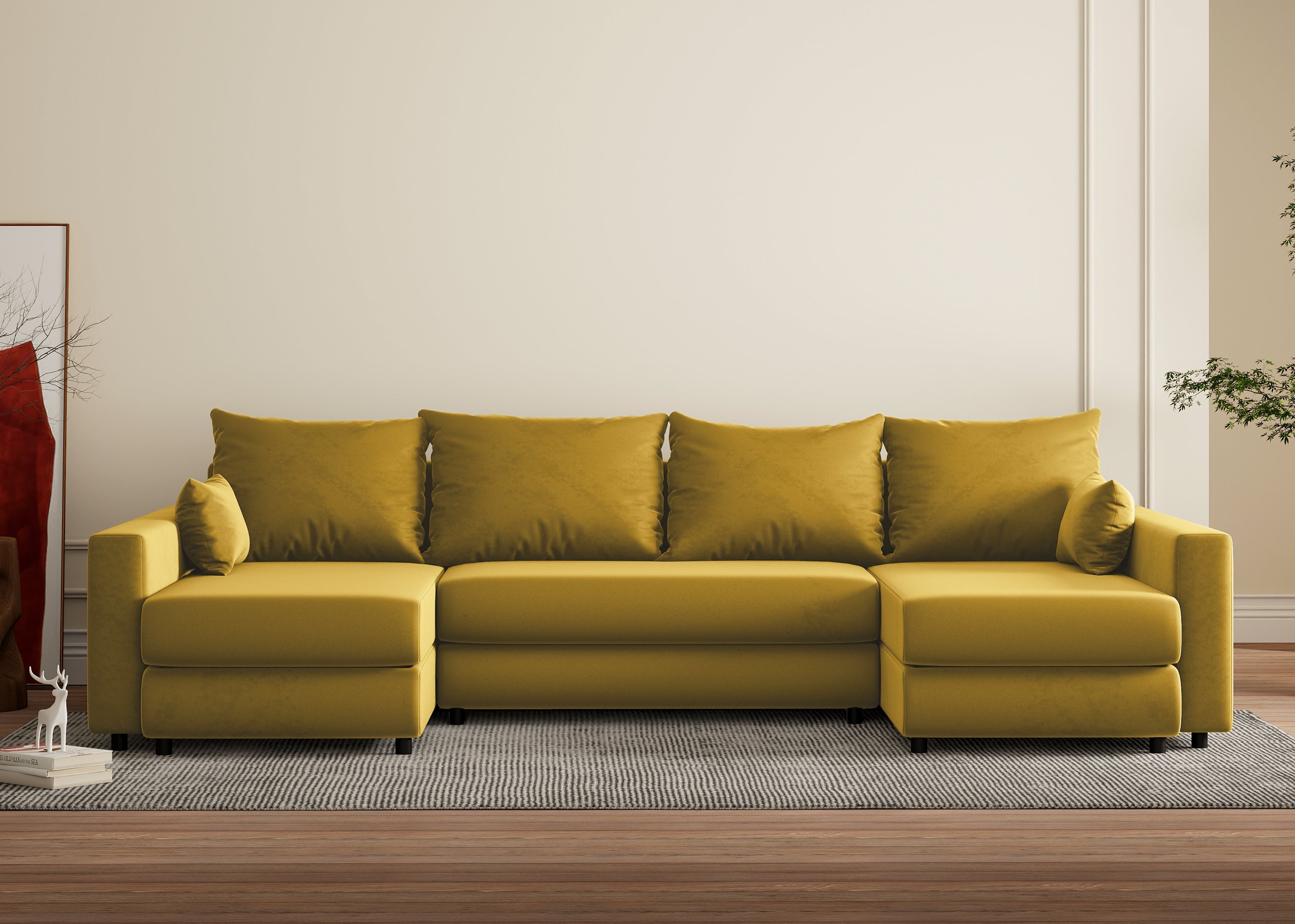 Minkštas kampas NINA-2 U