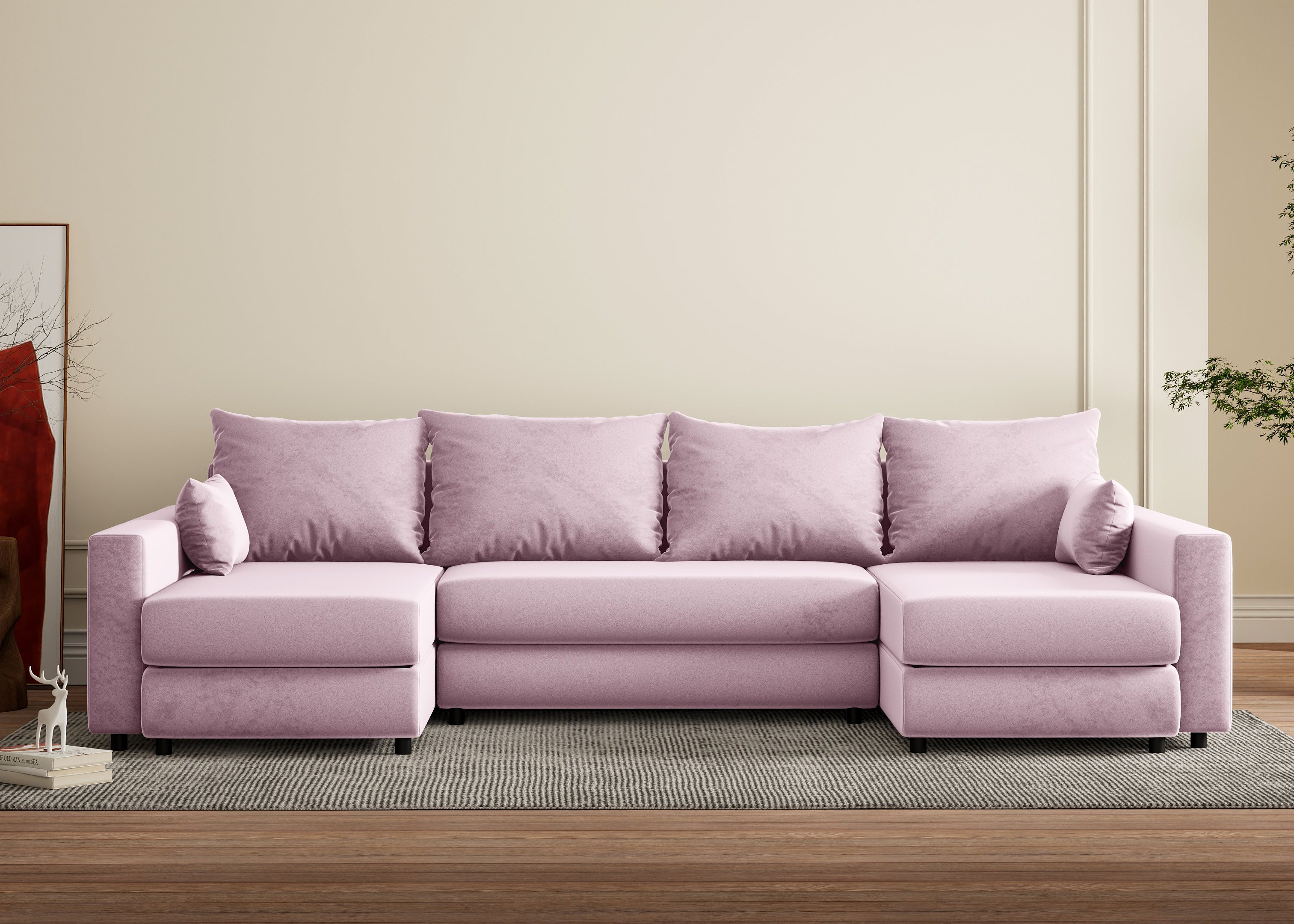 Minkštas kampas NINA-2 U