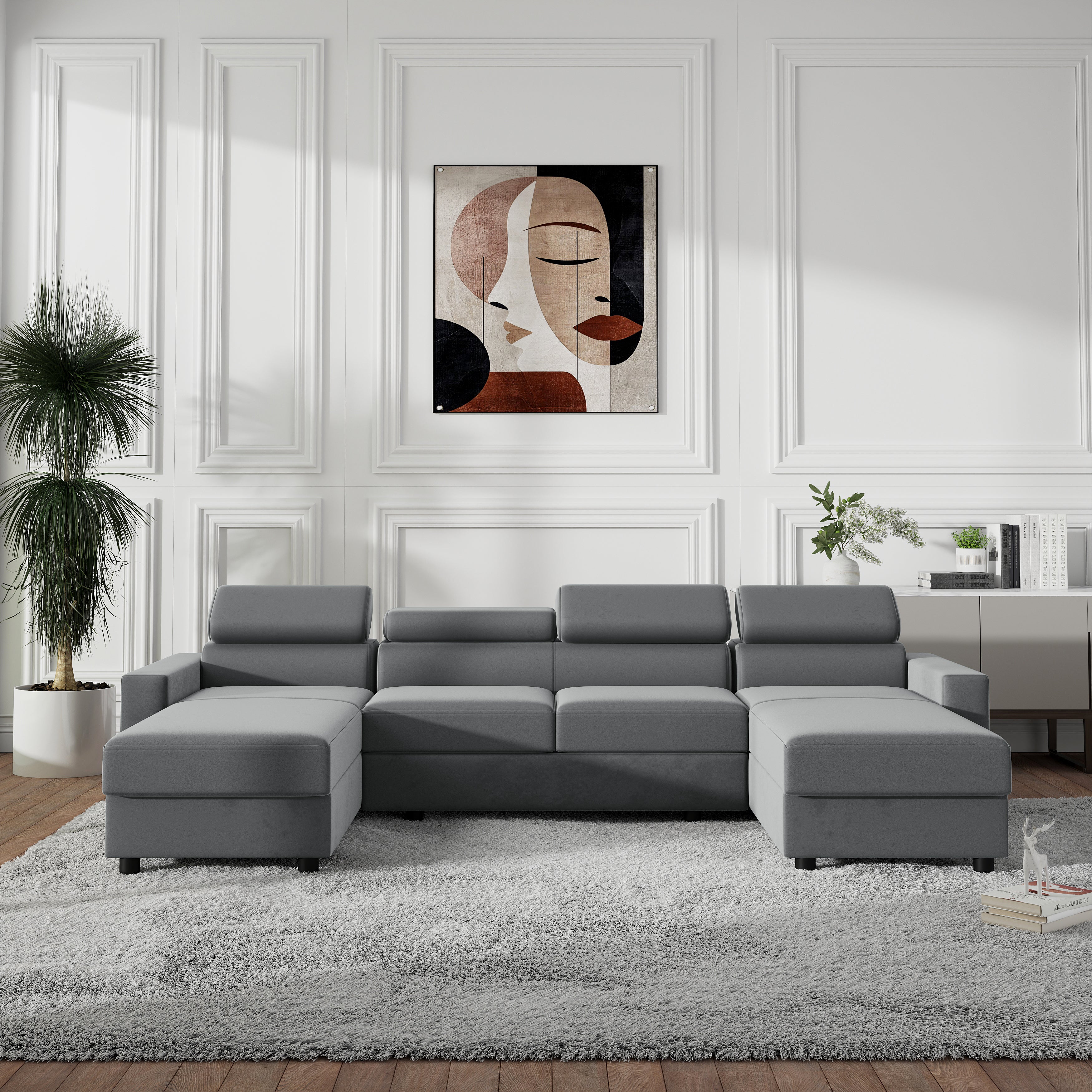 Minkštas kampas TONY U