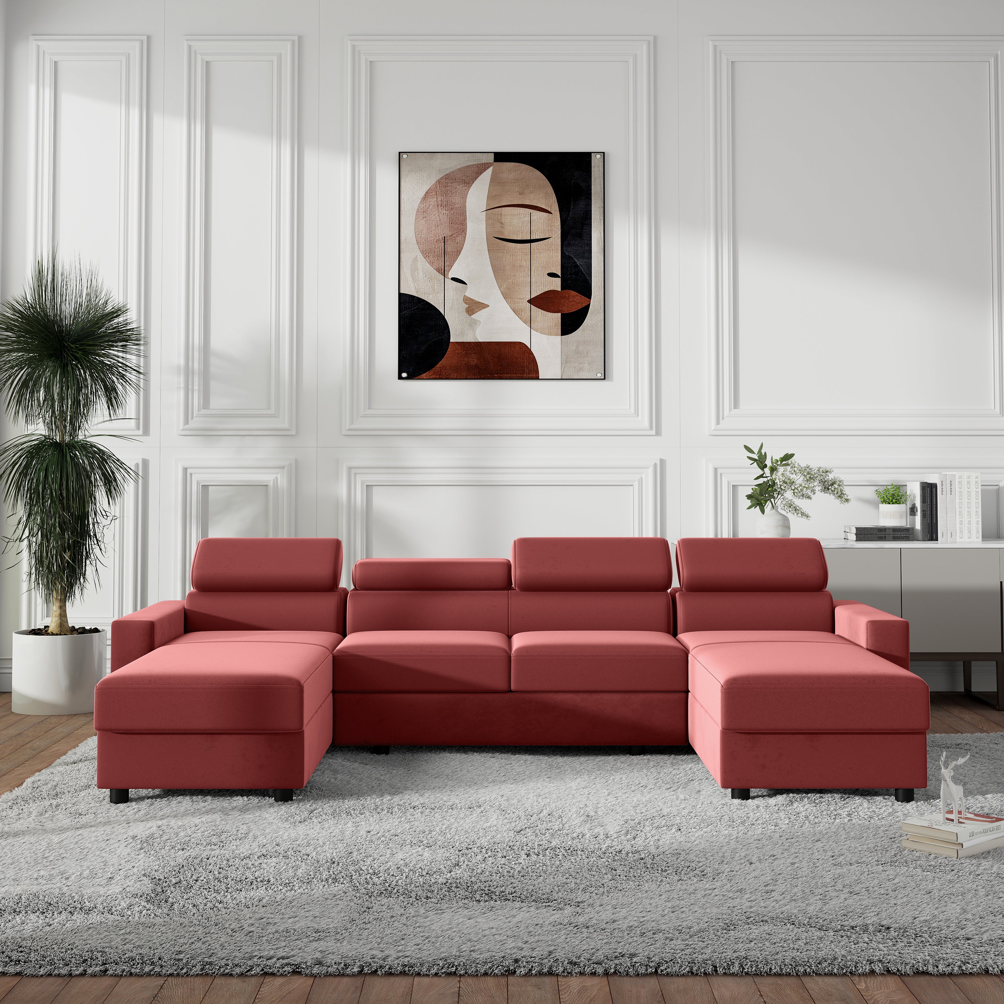 Minkštas kampas TONY U