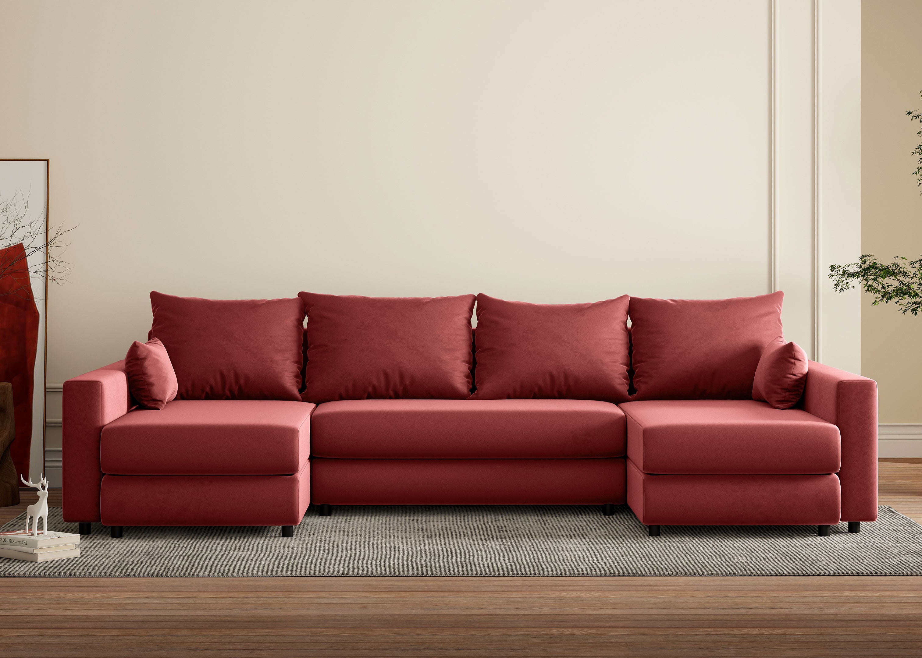 Minkštas kampas NINA-2 U