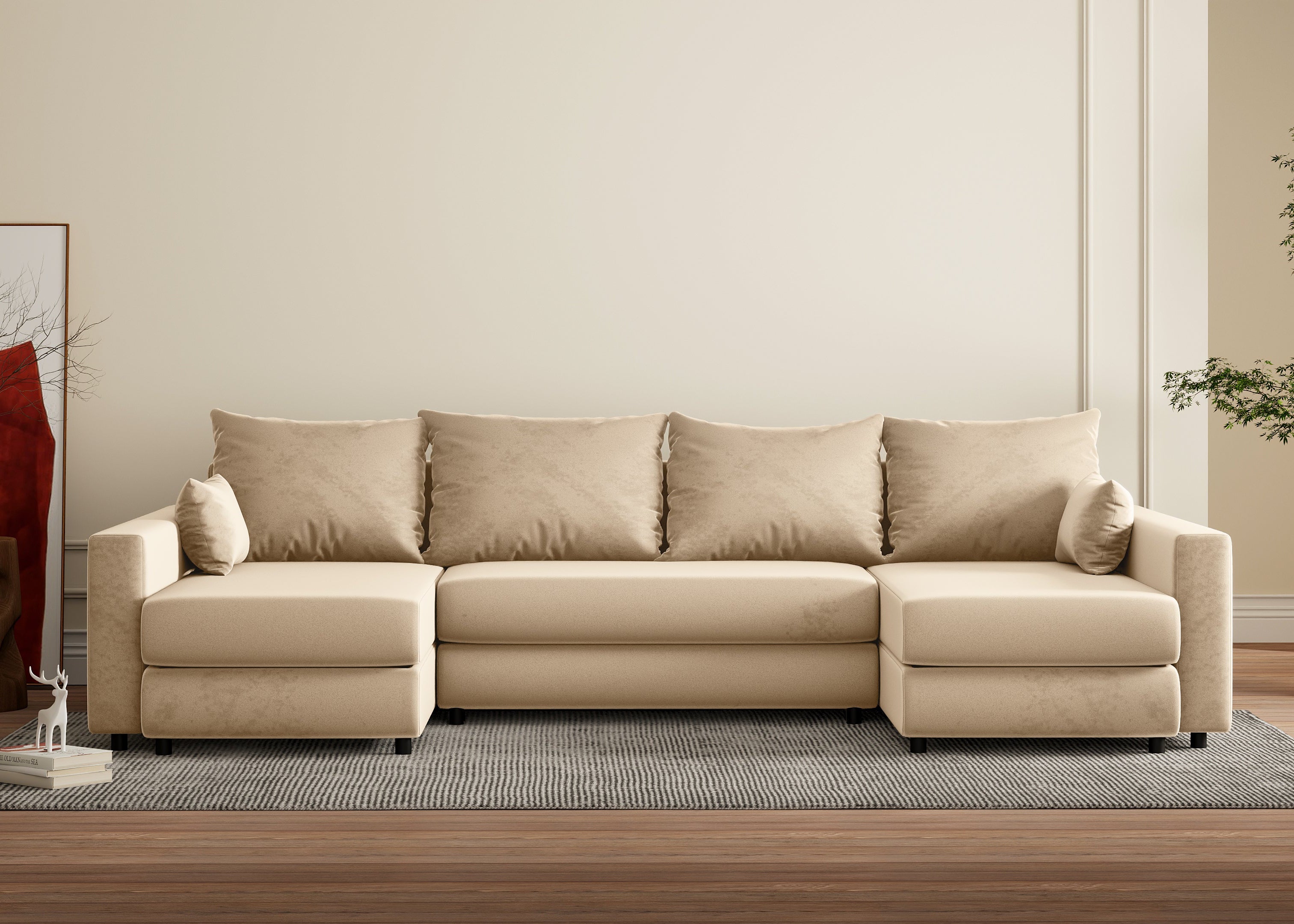 Minkštas kampas NINA-2 U