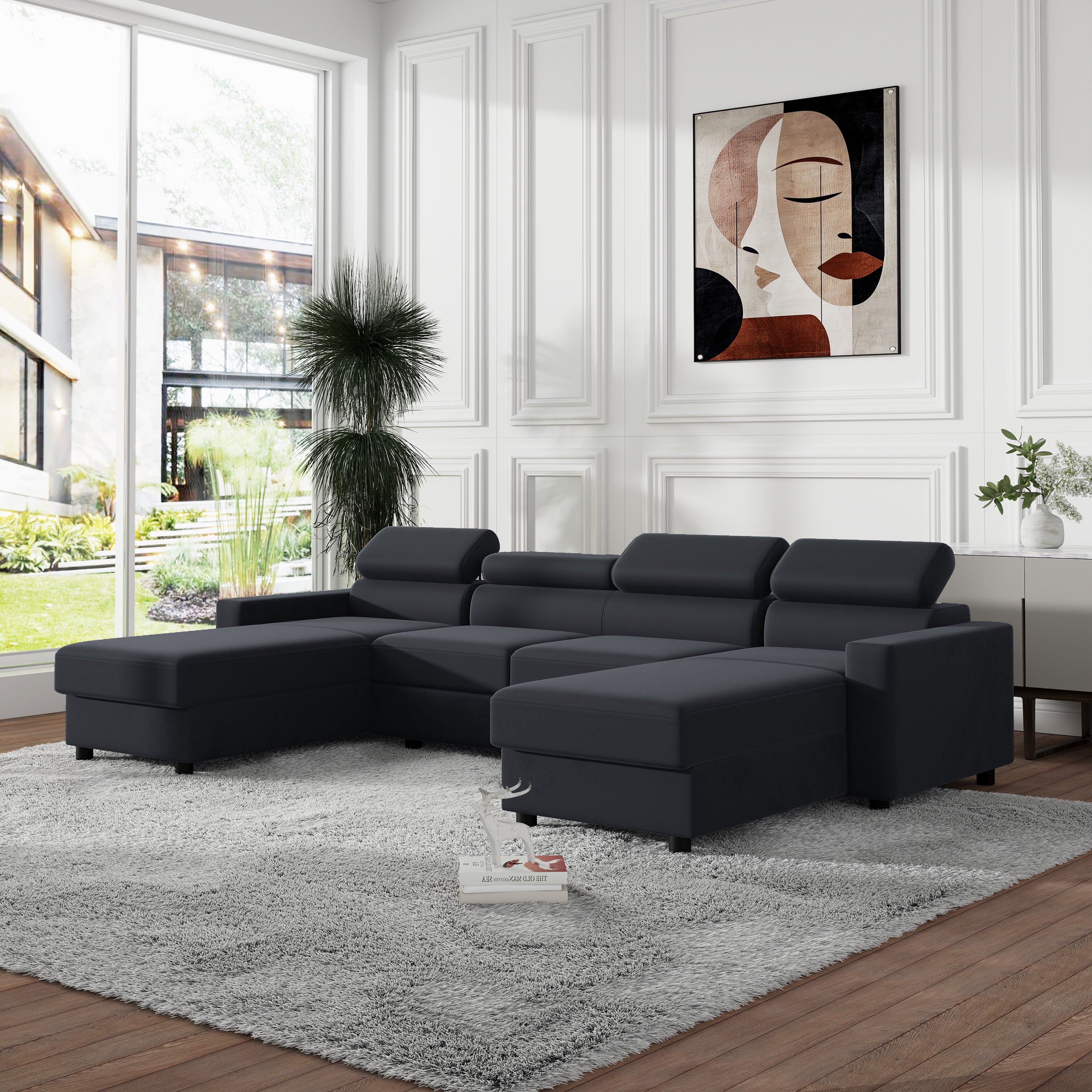 Minkštas kampas TONY U