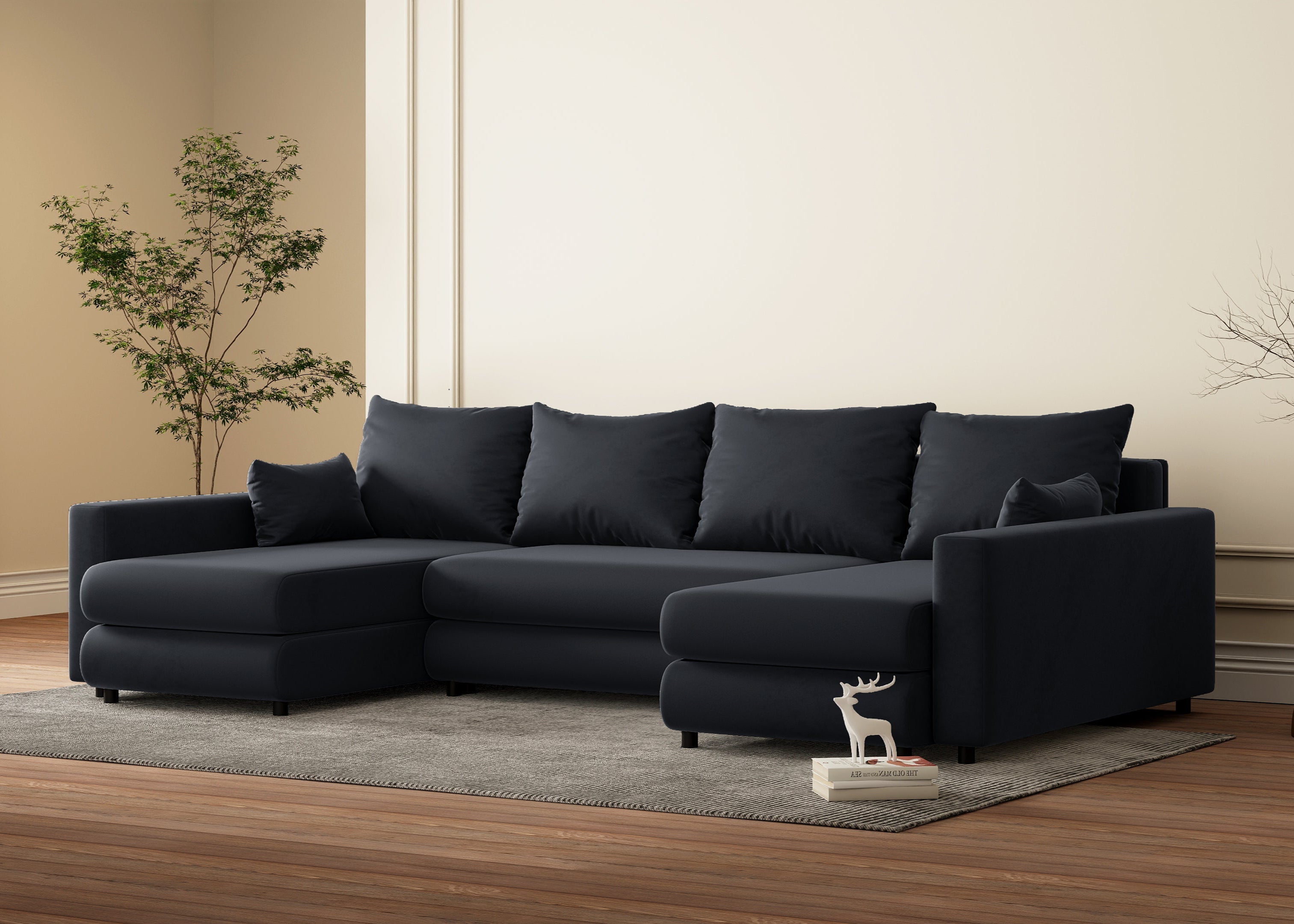 Minkštas kampas NINA-2 U