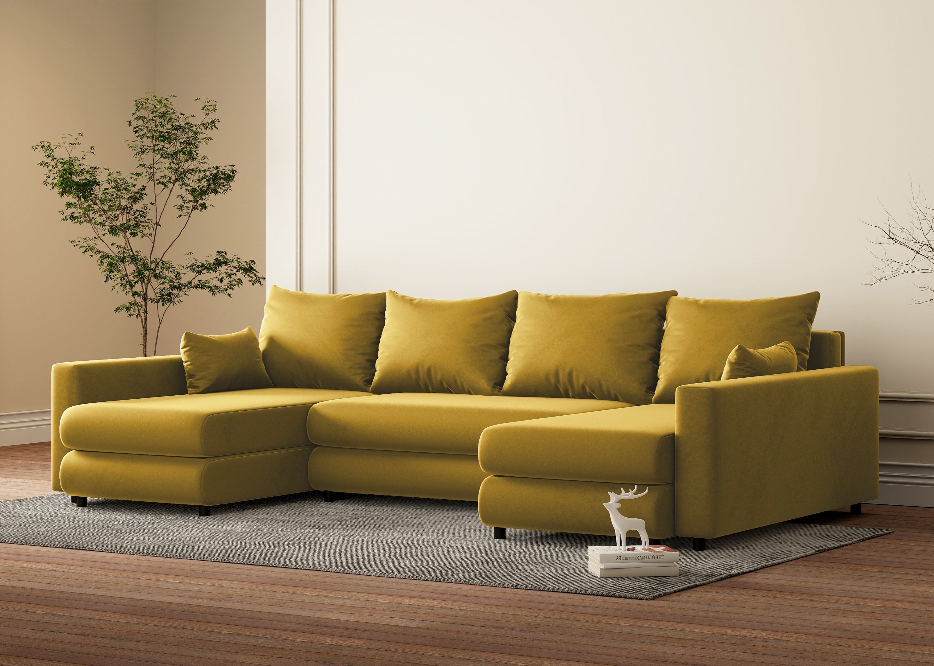 Minkštas kampas NINA-2 U