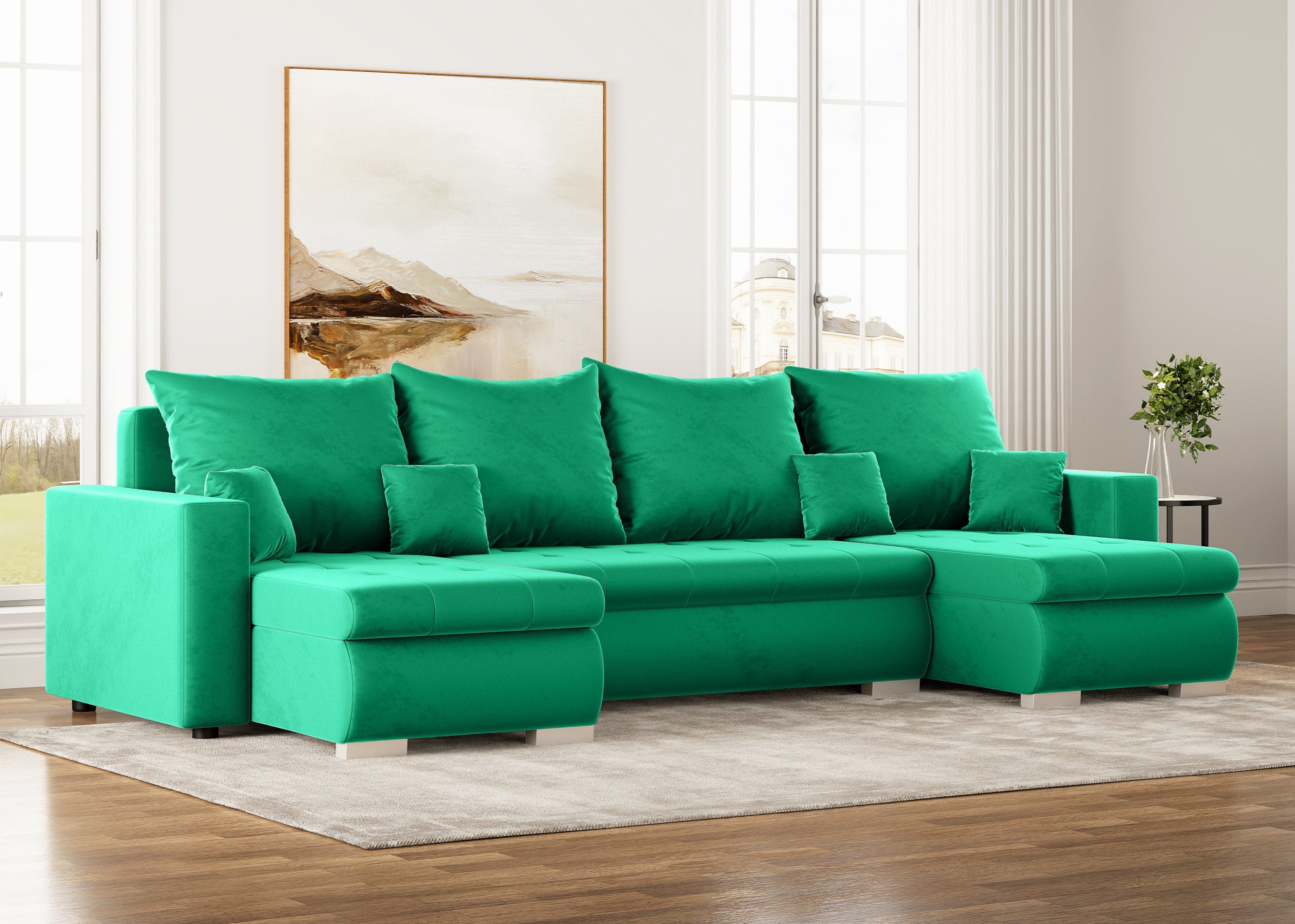 Minkštas kampas LOKO U