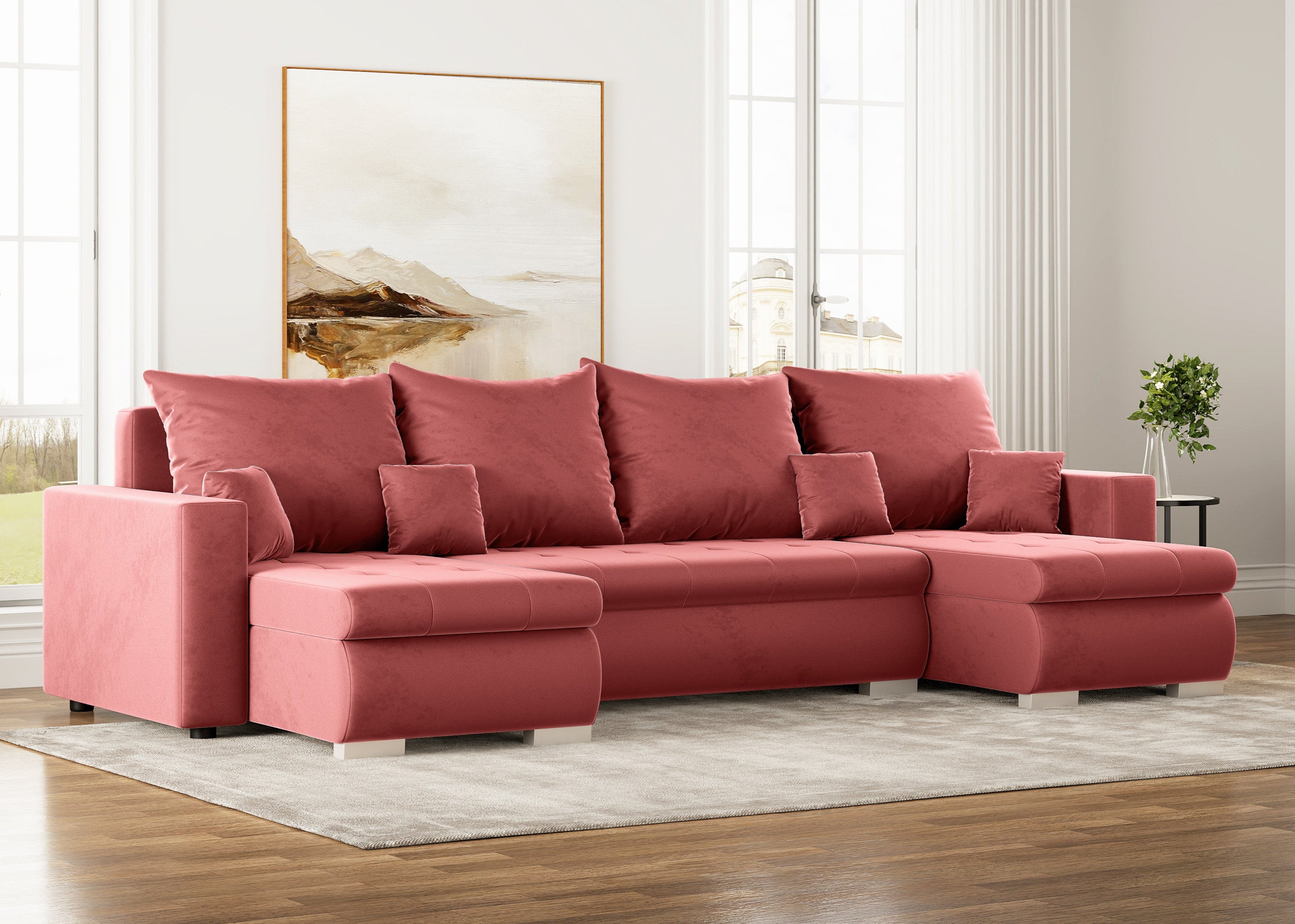 Minkštas kampas LOKO U