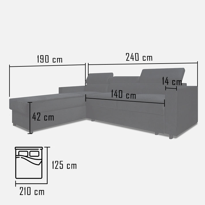 Minkštas kampas TONY