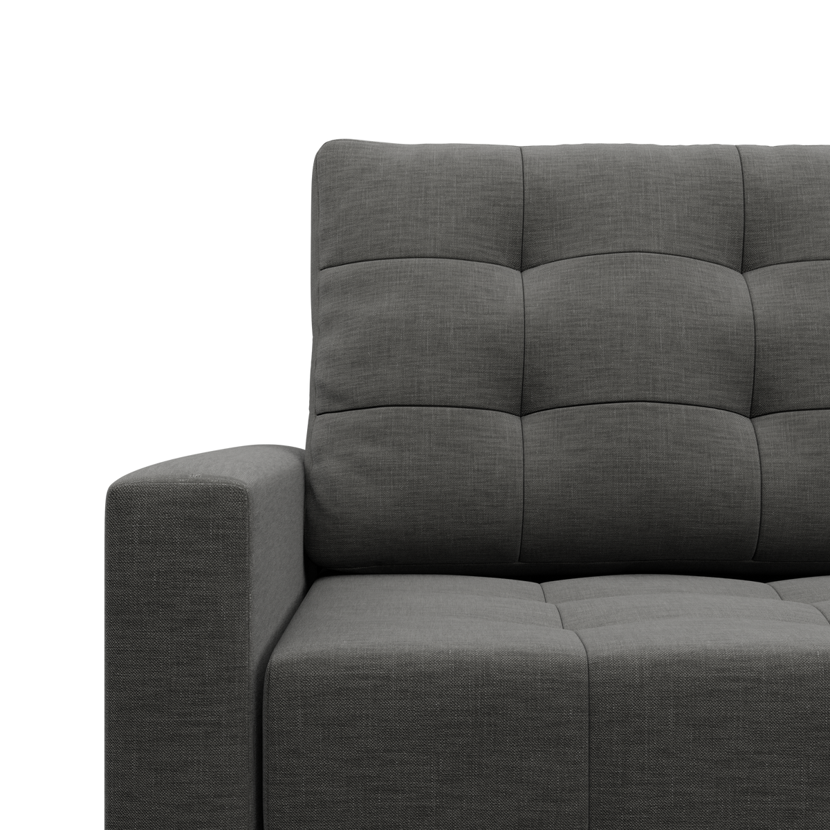 Minkštas kampas ELMA LO – LUX 06 – dešininis kampas – apmušalų detalė #spalva_lux 06