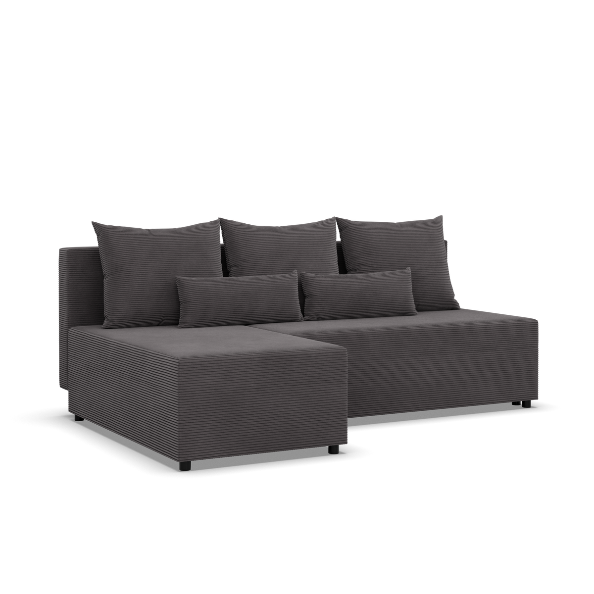 Minkštas kampas FERMO – POSO 022 – vaizdas kitu kampu #spalva_poso 022
