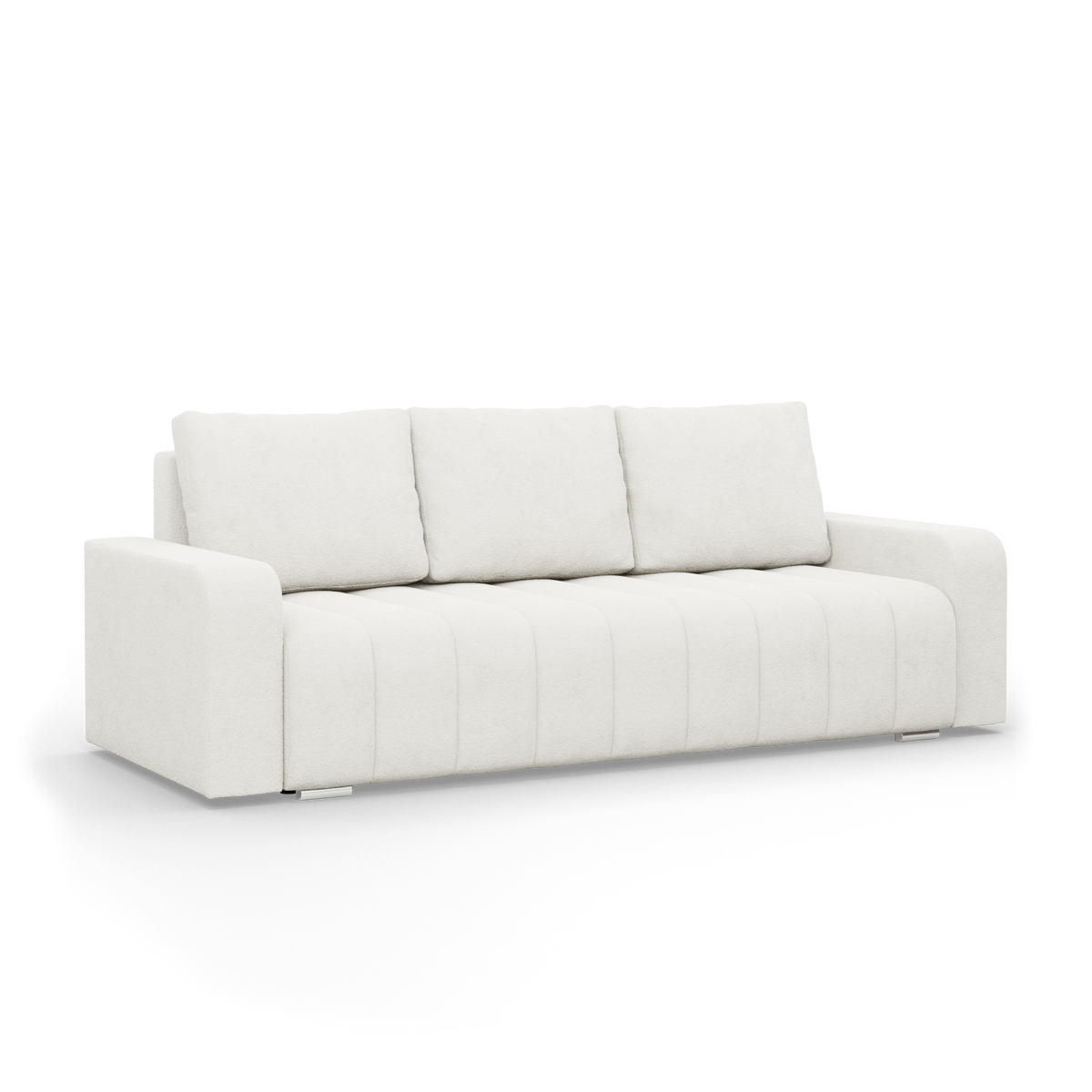 Sofa-lova ABRIELLE – ABRIAMO 04 · Kreminė – bendras vaizdas kitu kampu #spalva_abriamo 04 · kreminė