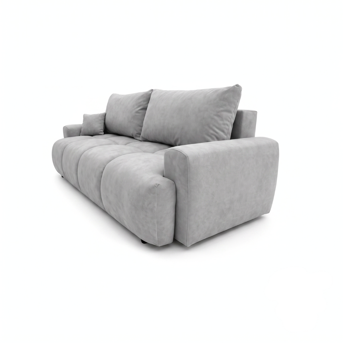 Sofa-lova BALIMO – CLOUD 81 · Šviesiai pilka – bendras vaizdas kitu kampu #spalva_cloud 81 · šviesiai pilka