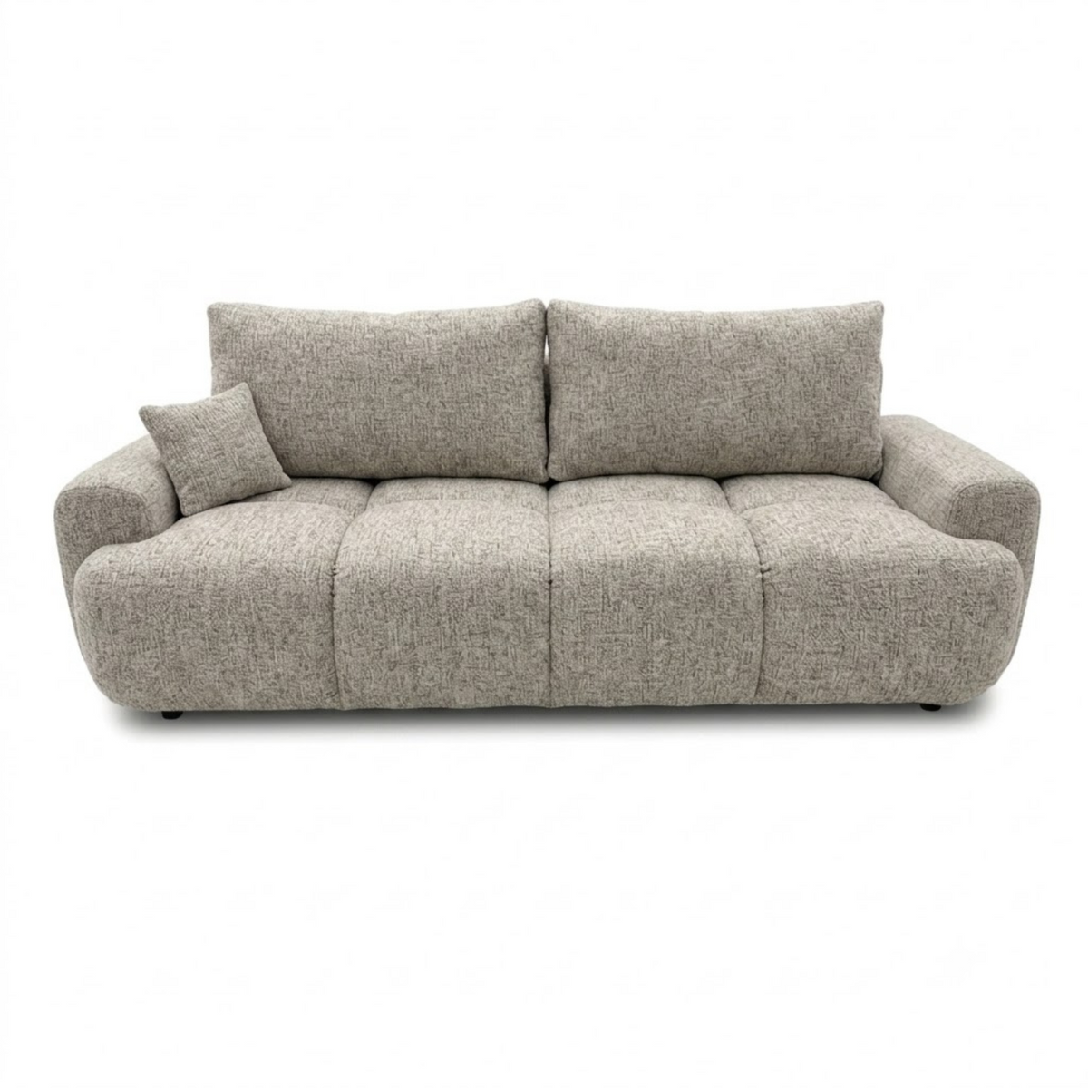 Sofa-lova BALIMO – BELLA 55 · Tamsiai smėlio – vaizdas iš priekio #spalva_bella 55 · tamsiai smėlio
