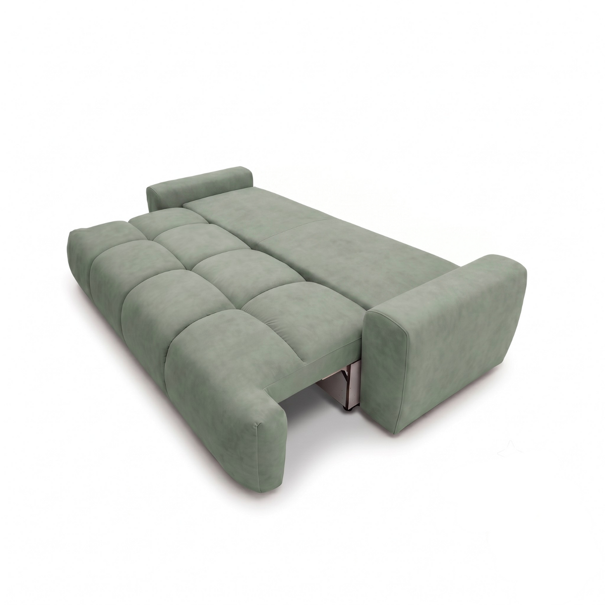 Sofa-lova BALIMO – CLOUD 33 · Šviesiai žalia – išskleista miegamoji dalis #spalva_cloud 33 · šviesiai žalia
