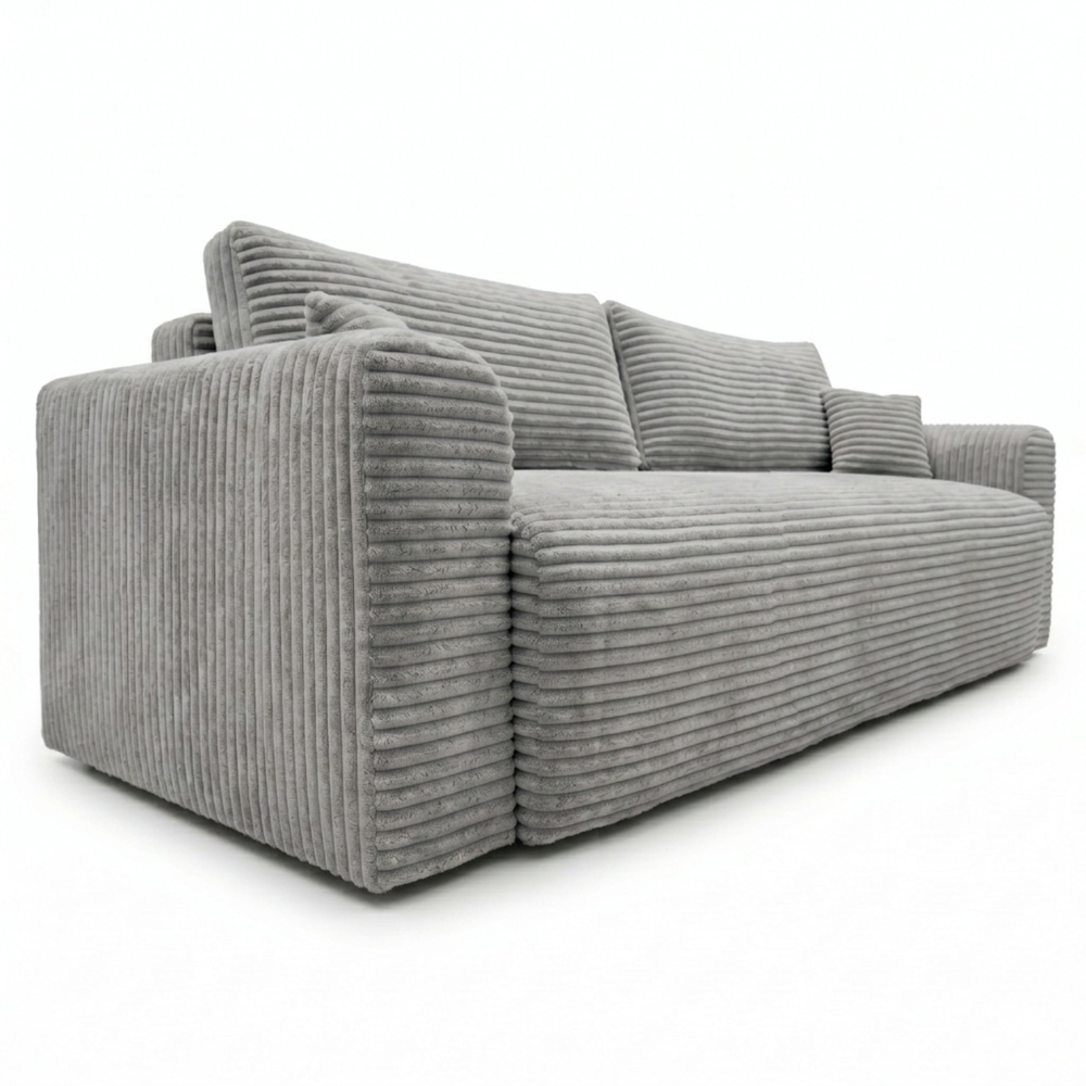 Sofa CALIDA – TILIA 86 · Šviesiai pilka – bendras vaizdas kitu kampu #spalva_tilia 86 · šviesiai pilka