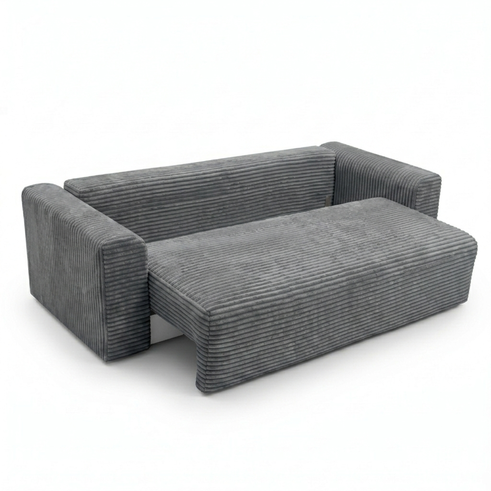 Sofa CALIDA – TILIA 90 · Tamsiai pilka – išskleidimo funkcija #spalva_tilia 90 · tamsiai pilka