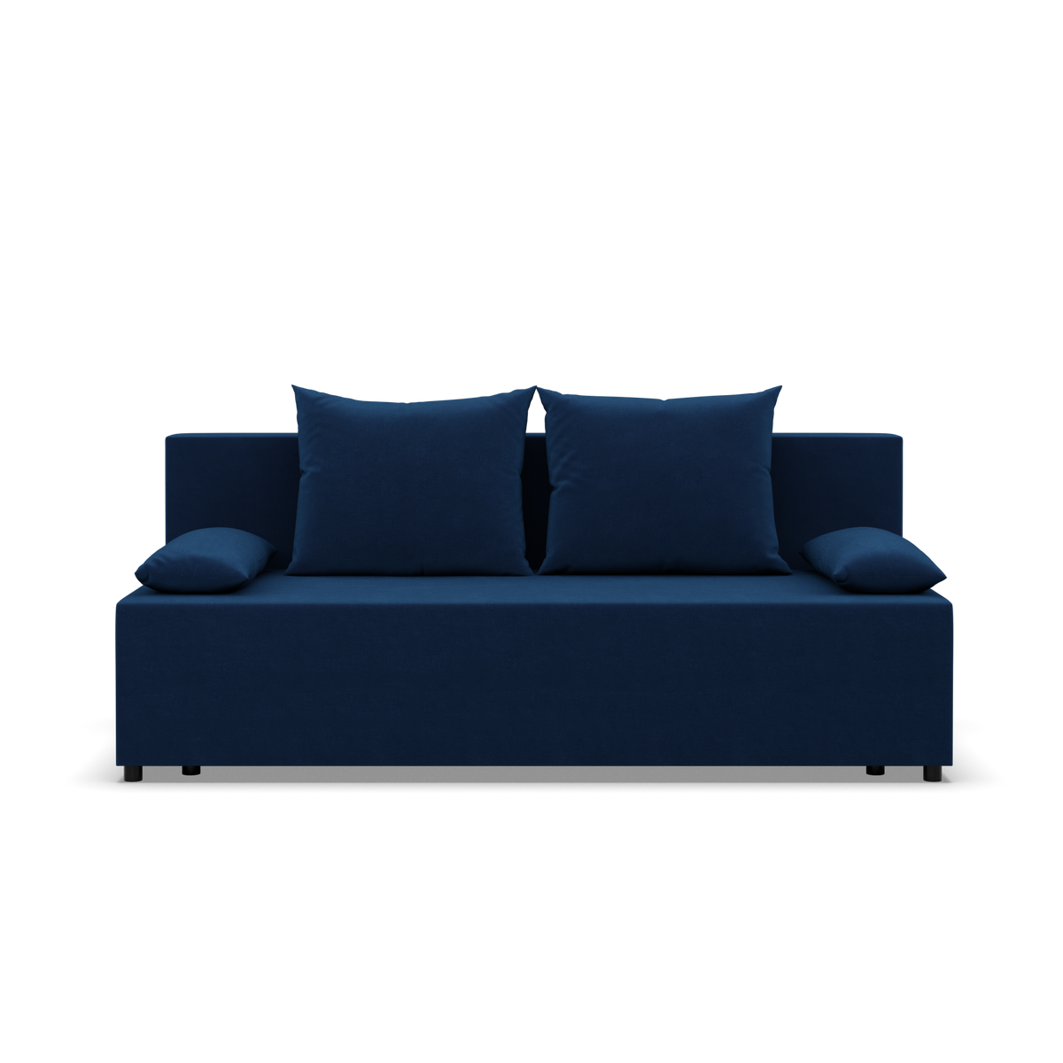 Sofa-lova FERMO – KRONOS 09 · Tamsiai mėlyna – vaizdas iš priekio #spalva_kronos 09 · tamsiai mėlyna