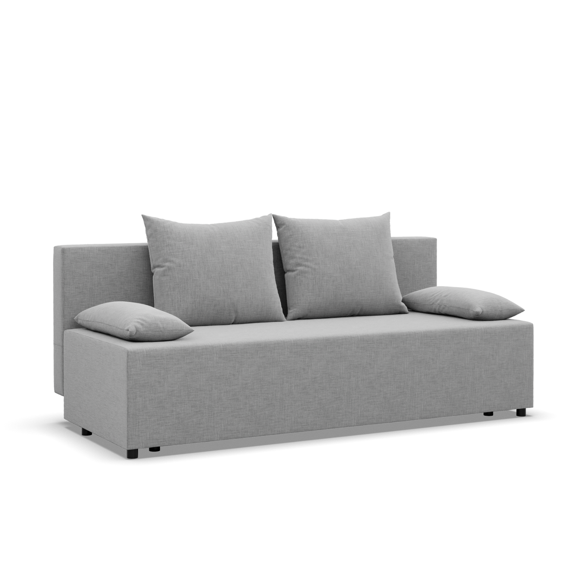 Sofa-lova FERMO – LUX 32 · Pilka – bendras vaizdas kitu kampu #spalva_lux 32 · pilka