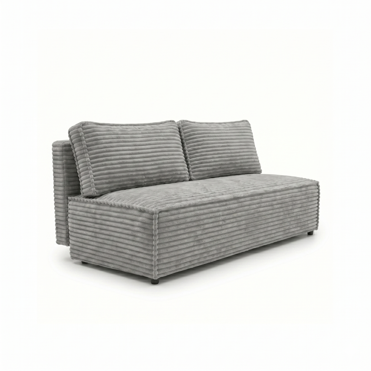 Sofa-lova FORANO – TILIA 86 · Šviesiai pilka – bendras vaizdas kitu kampu #spalva_tilia 86 · šviesiai pilka