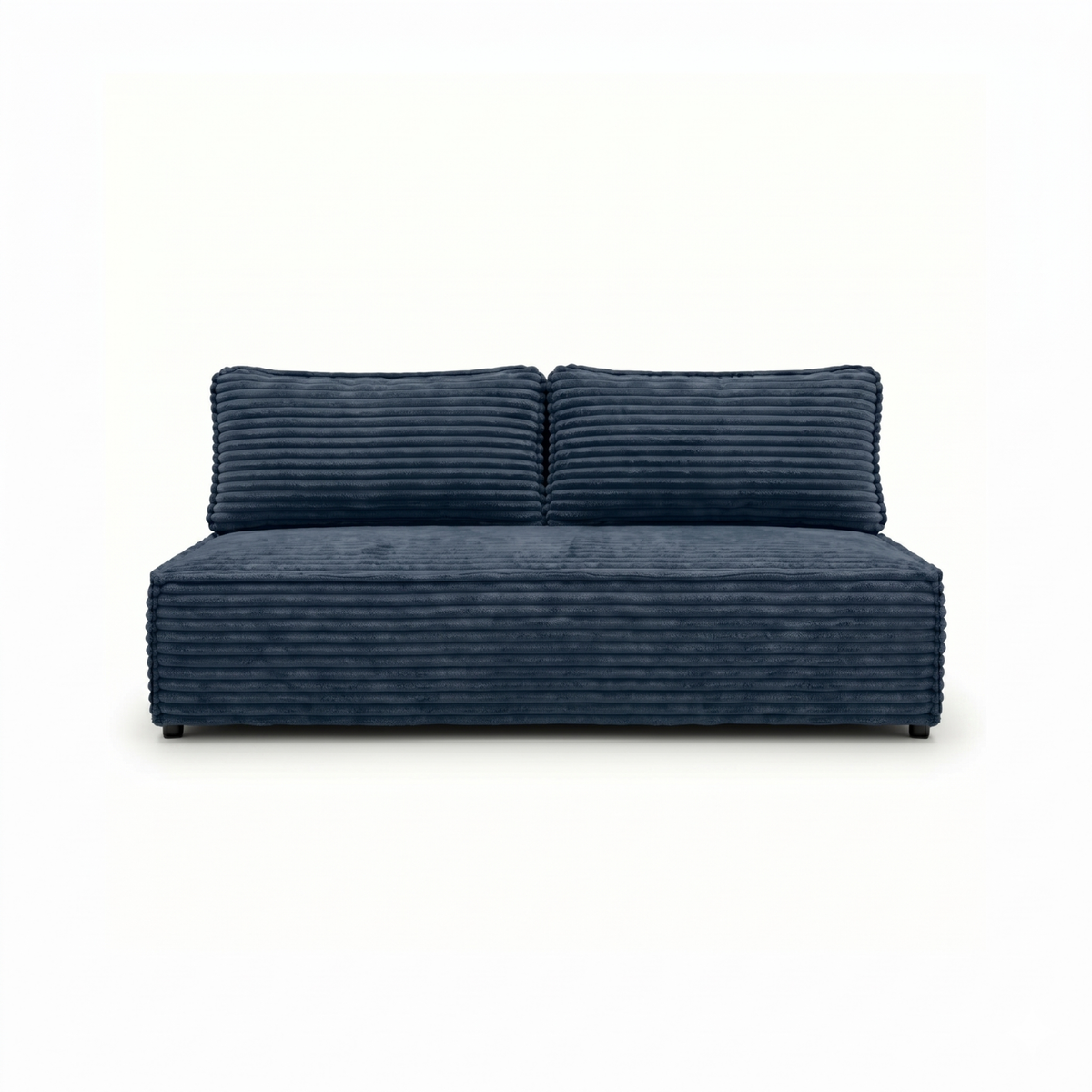 Sofa-lova FORANO – TILIA 77 · Mėlyna – vaizdas iš priekio #spalva_tilia 77 · mėlyna