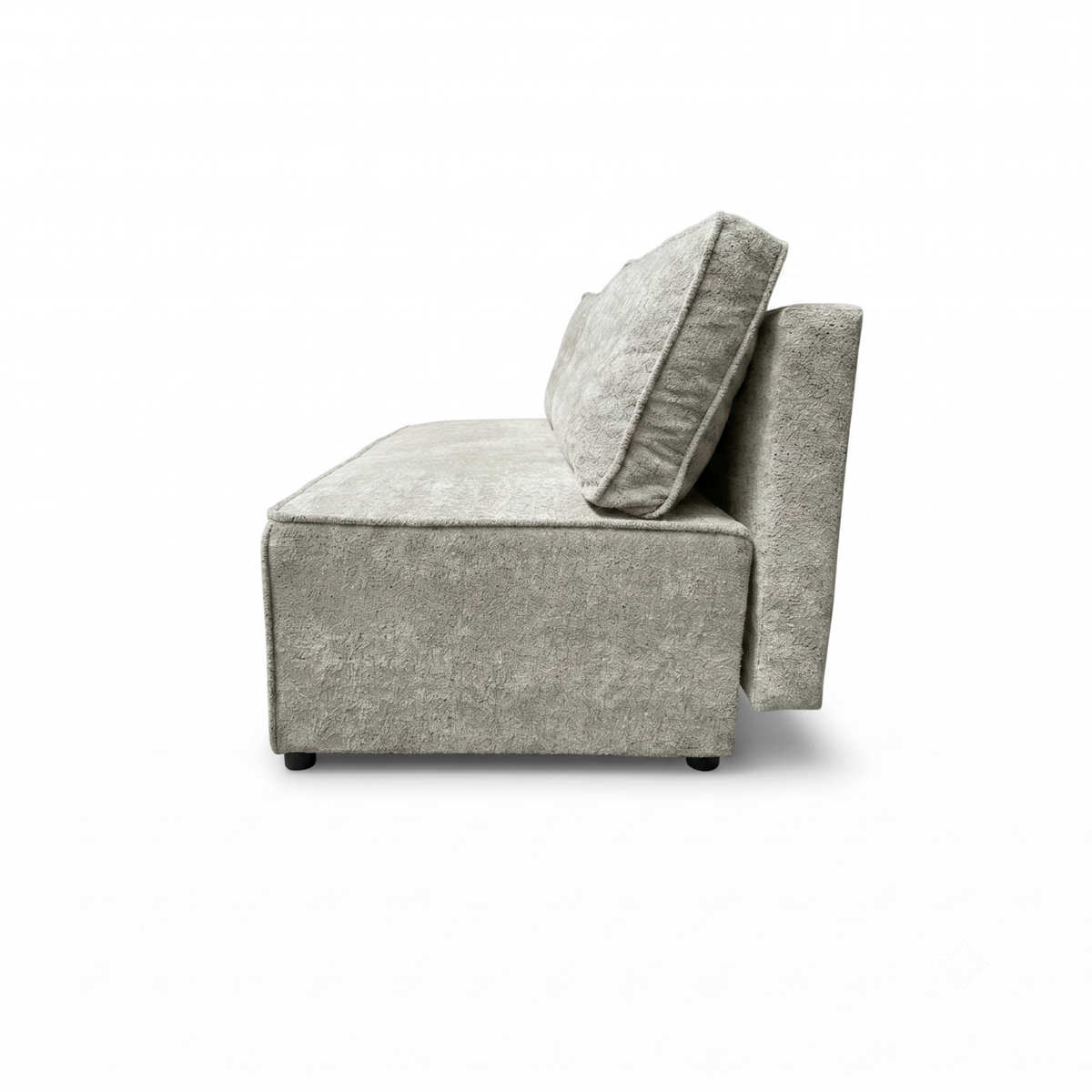 Sofa-lova FORANO – MONTE 84 · Šviesiai pilka – vaizdas iš šono #spalva_monte 84 · šviesiai pilka