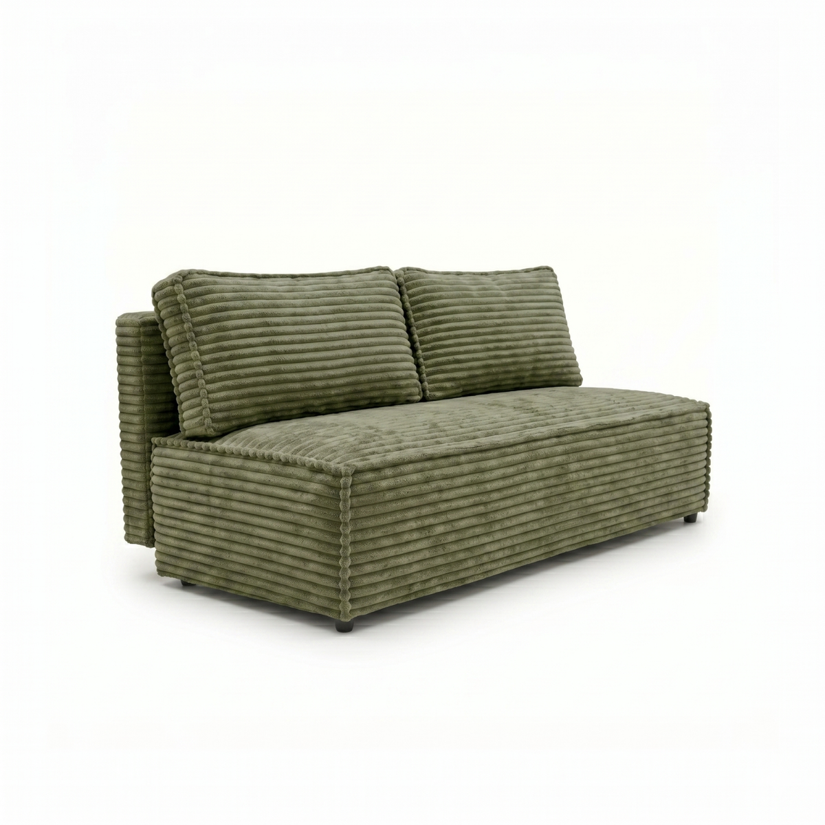 Sofa-lova FORANO – TILIA 37 · Žalia – bendras vaizdas kitu kampu #spalva_tilia 37 · žalia