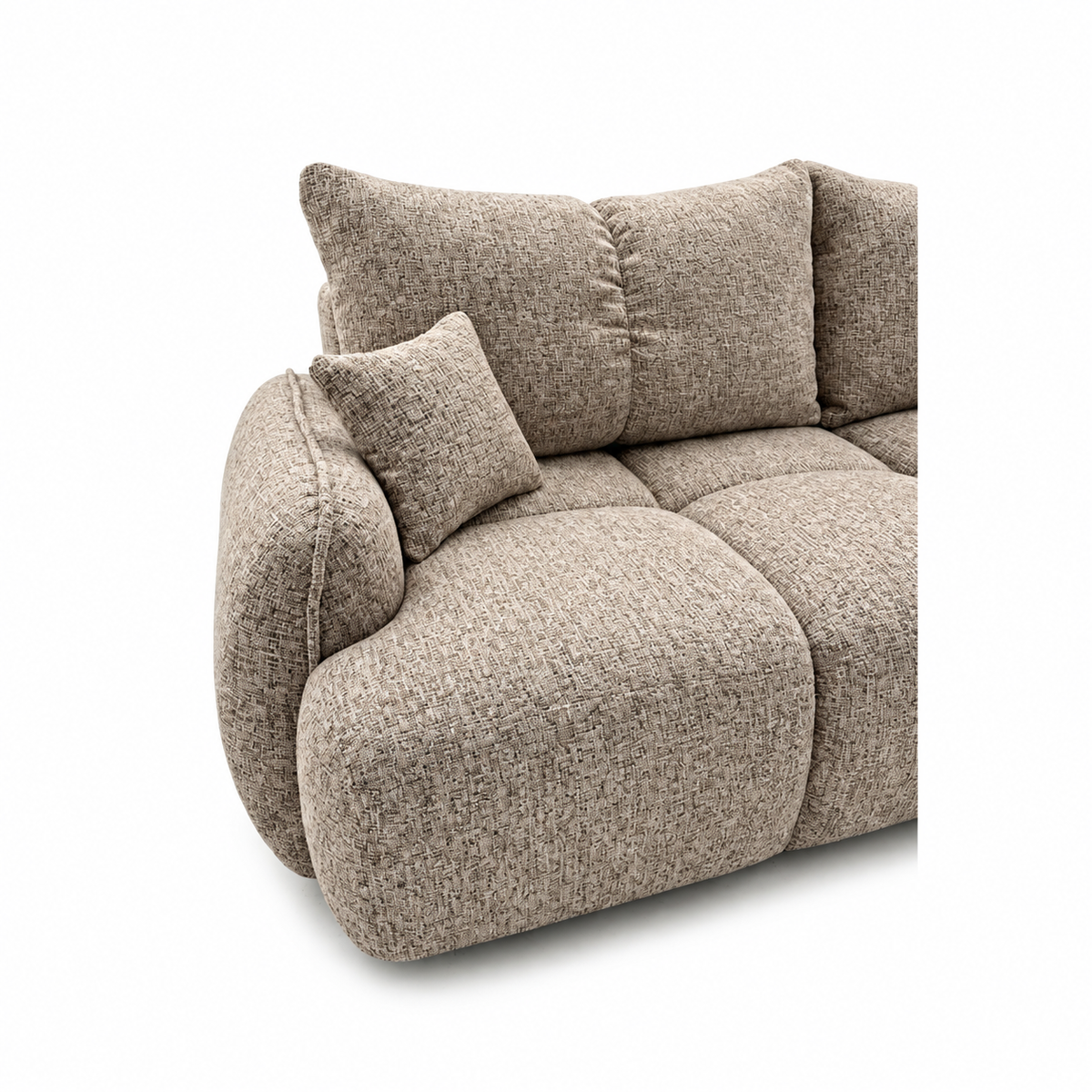 Sofa-lova LOBINO – BELLA 10 · Šviesiai ruda – apmušalų ir konstrukcijos detalė #spalva_bella 10 · šviesiai ruda