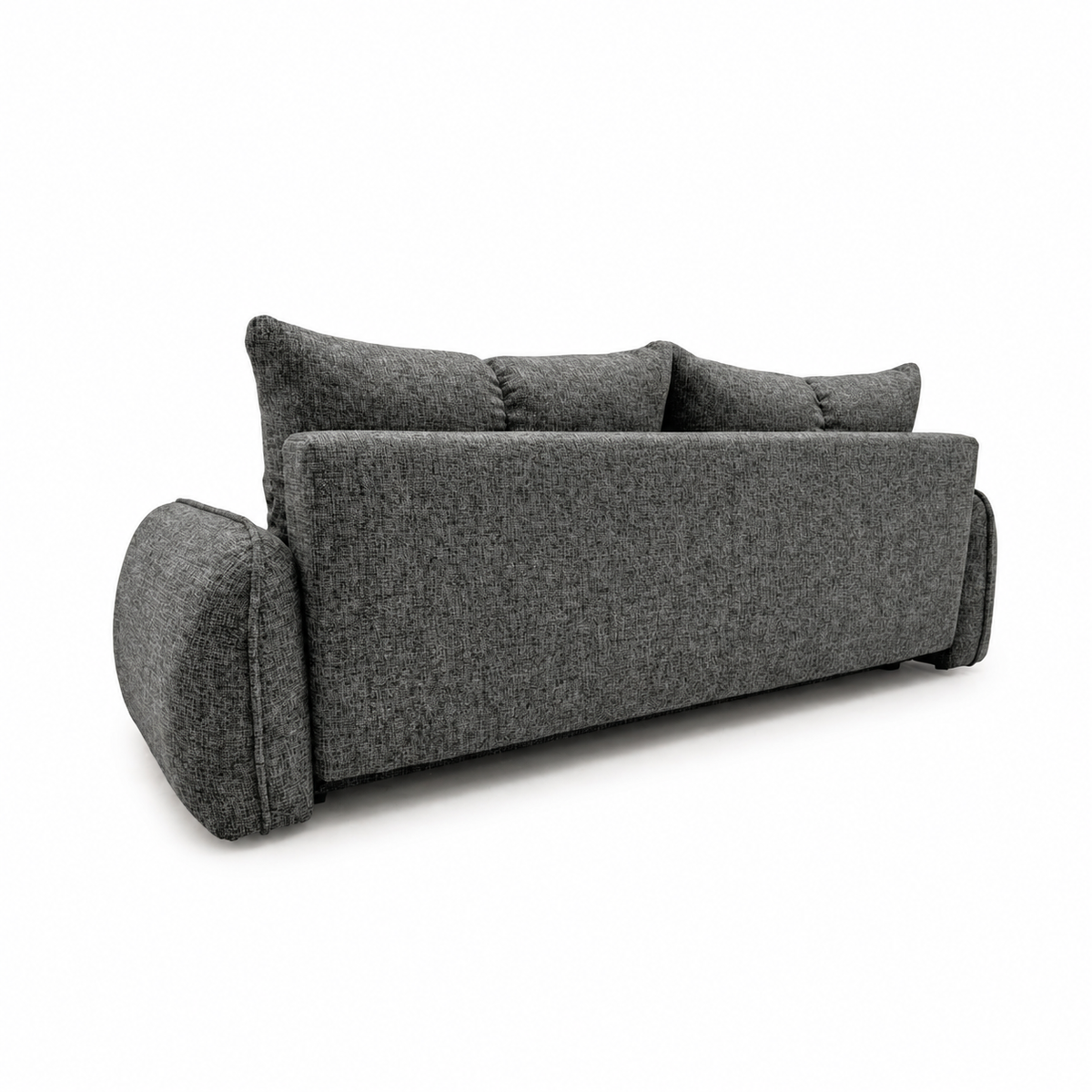 Sofa-lova LOBINO – BELLA 20 · Tamsiai pilka – vaizdas iš nugaros #spalva_bella 20 · tamsiai pilka