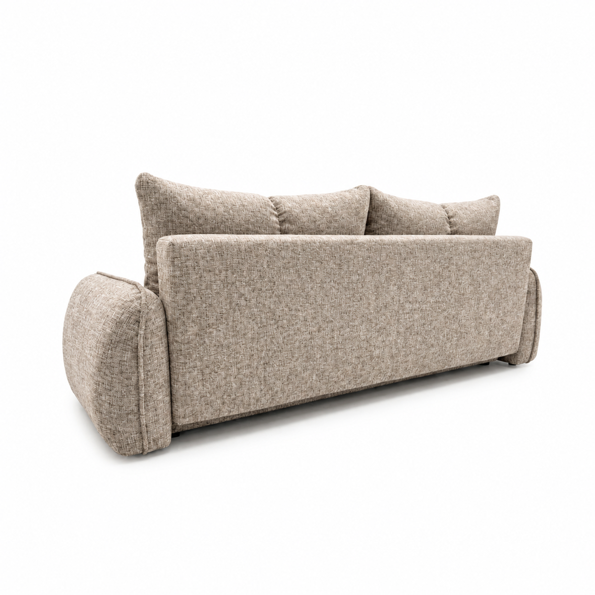Sofa-lova LOBINO – BELLA 10 · Šviesiai ruda – vaizdas iš nugaros #spalva_bella 10 · šviesiai ruda