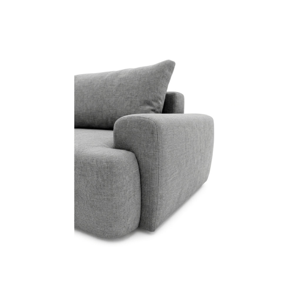 Sofa-lova ODEA – ARAGON 90 · Tamsiai pilka – apmušalų ir konstrukcijos detalė #spalva_aragon 90 · tamsiai pilka