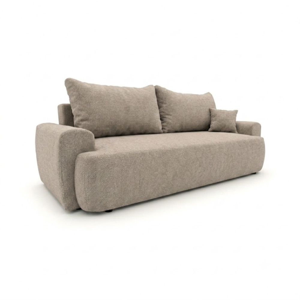Sofa-lova ODEA – ARAGON 20 · Tamsiai smėlio – bendras vaizdas kitu kampu #spalva_aragon 20 · tamsiai smėlio