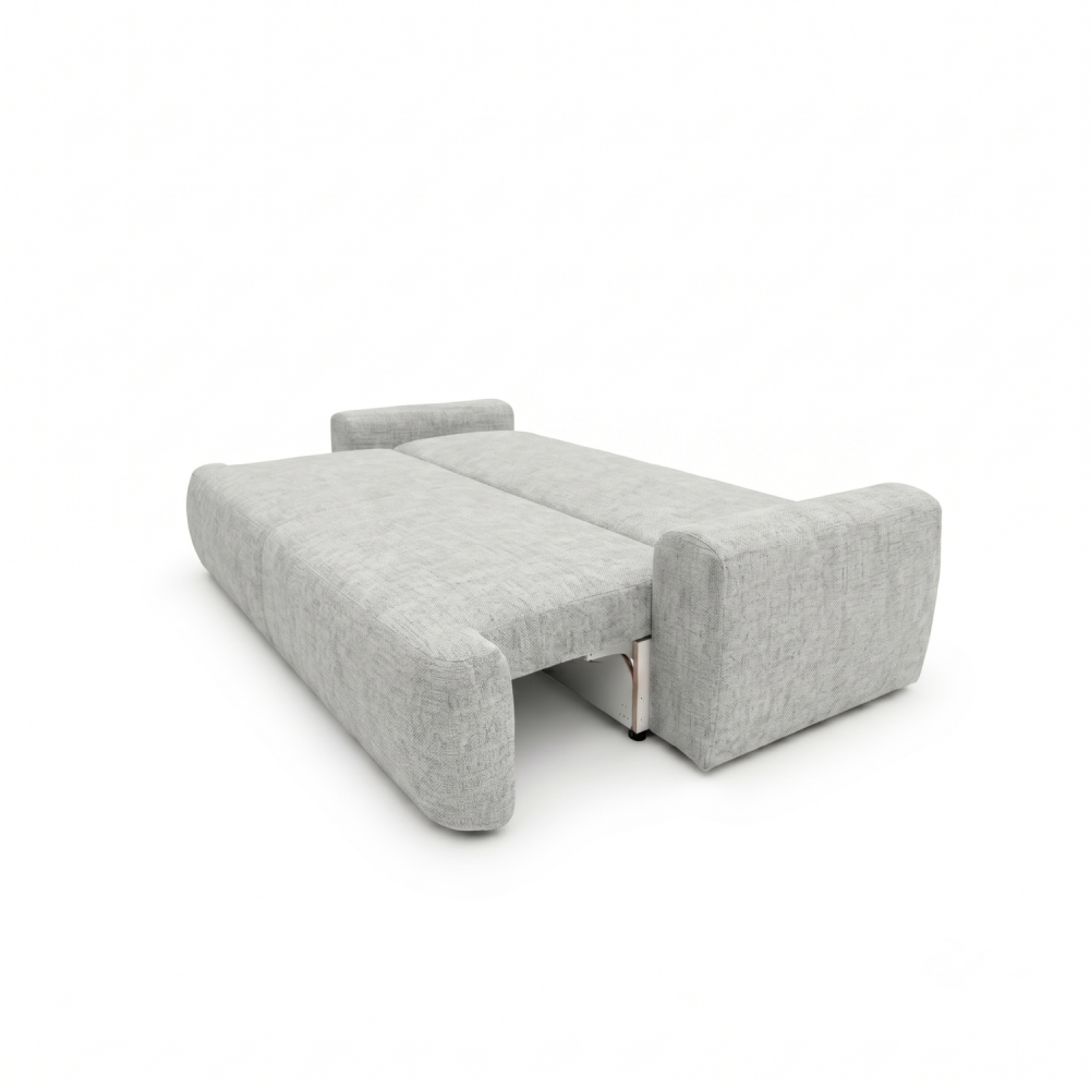 Sofa-lova ODEA – ARAGON 80 · Šviesiai pilka – išskleista miegamoji dalis #spalva_aragon 80 · šviesiai pilka