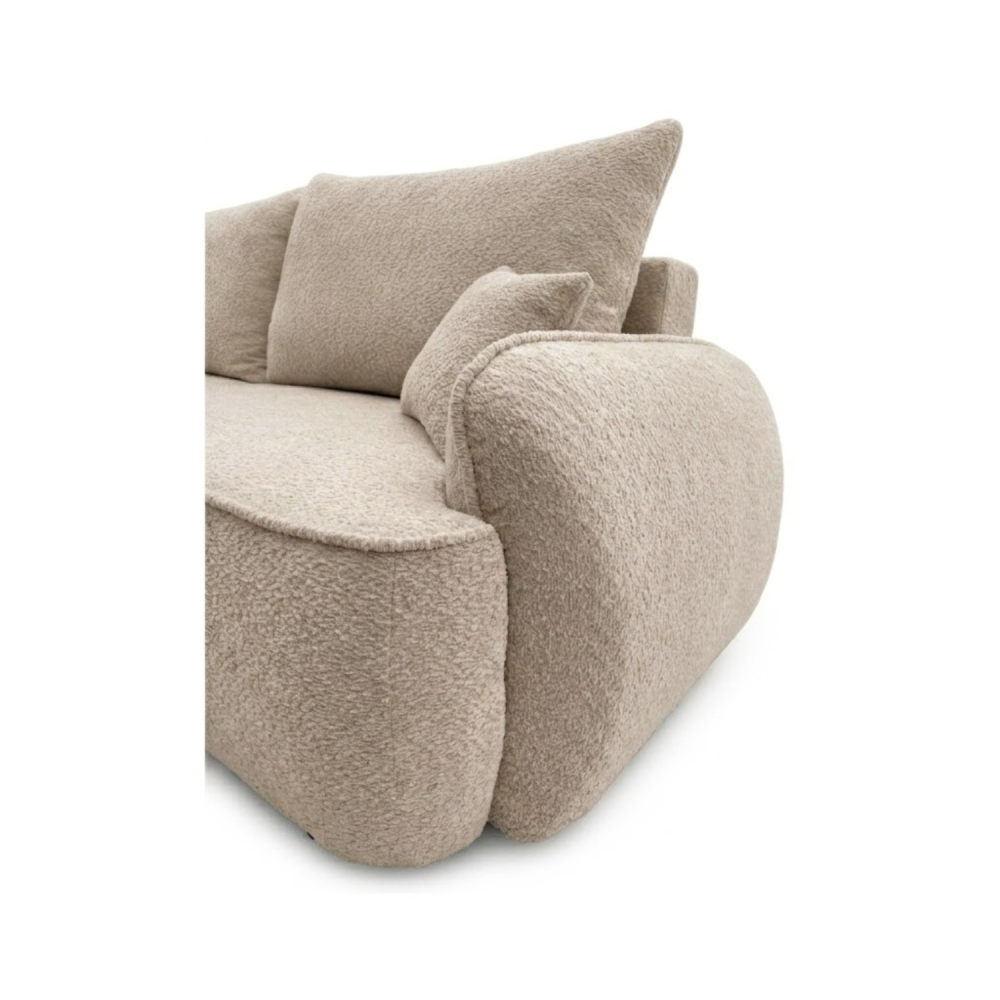 Sofa-lova OVELLA – CORAL 50 · Tamsiai smėlio – apmušalų ir konstrukcijos detalė #spalva_coral 50 · tamsiai smėlio
