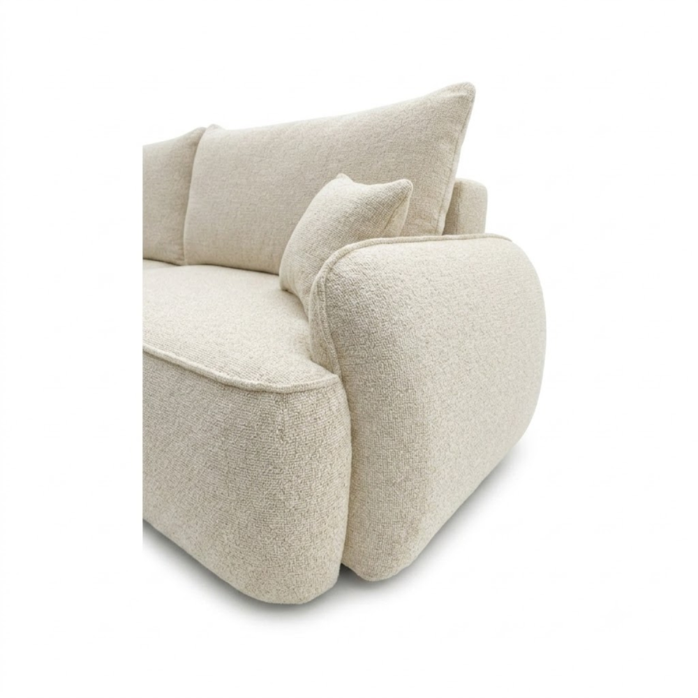 Sofa-lova OVELLA – ROBIN 6 · Smėlio – apmušalų ir konstrukcijos detalė #spalva_robin 6 · smėlio