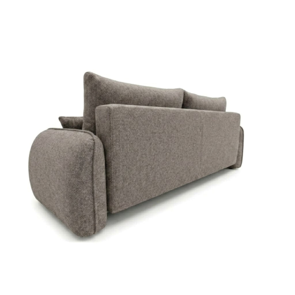 Sofa-lova OVELLA – ROBIN 12 · Ruda – vaizdas iš nugaros #spalva_robin 12 · ruda