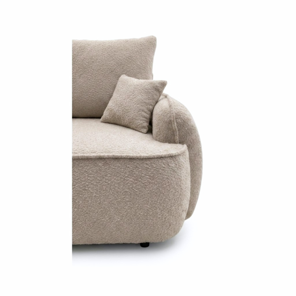 Sofa-lova OVELLA – CORAL 50 · Tamsiai smėlio – apmušalų ir konstrukcijos detalė #spalva_coral 50 · tamsiai smėlio