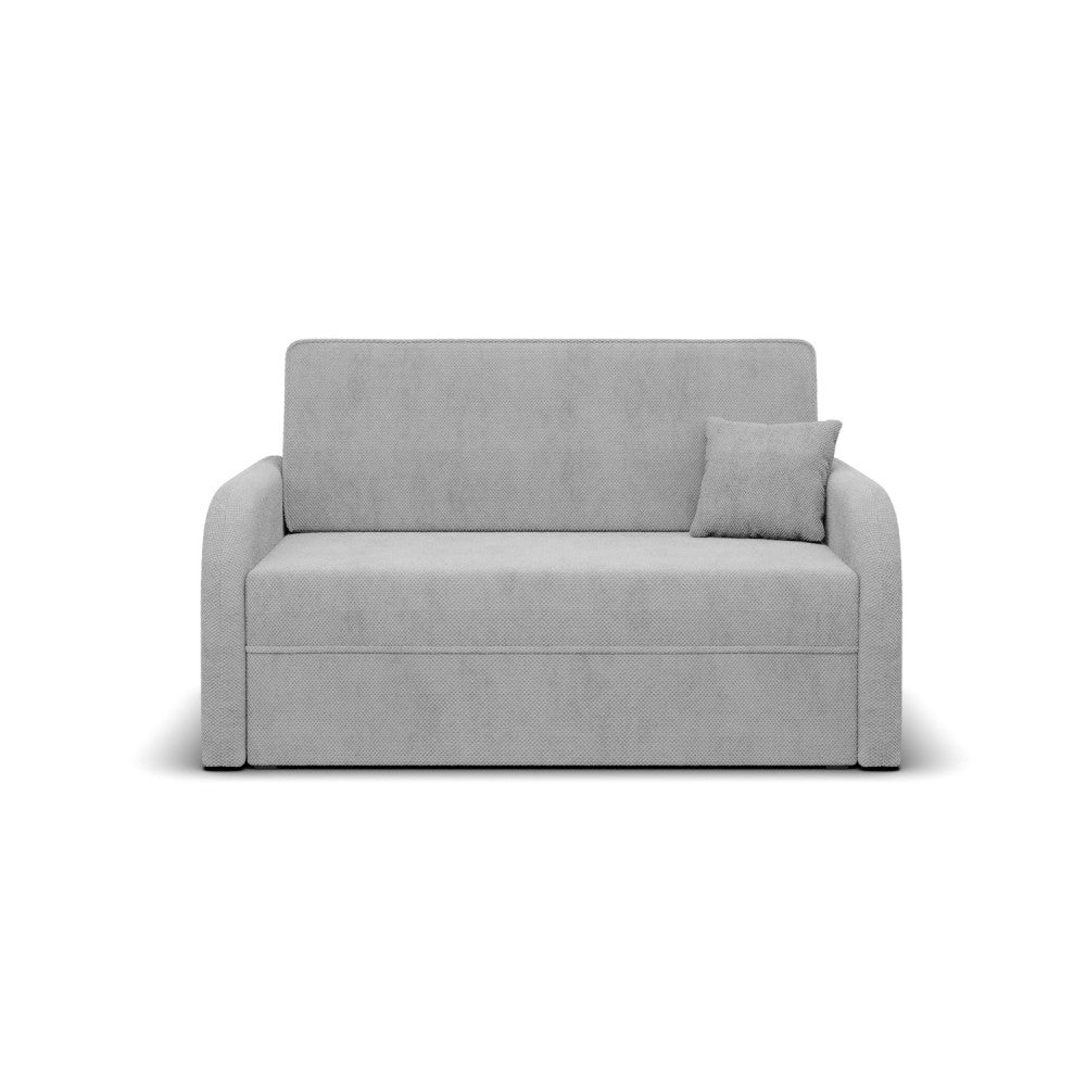 Sofa-lova SOMO – ONEGA 8 · Šviesiai pilka – vaizdas iš priekio #spalva_onega 8 · šviesiai pilka