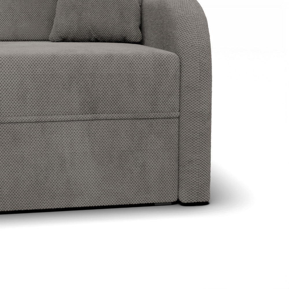 Sofa-lova SOMO – ONEGA 7 · Tamsiai pilka – apmušalų ir konstrukcijos detalė #spalva_onega 7 · tamsiai pilka