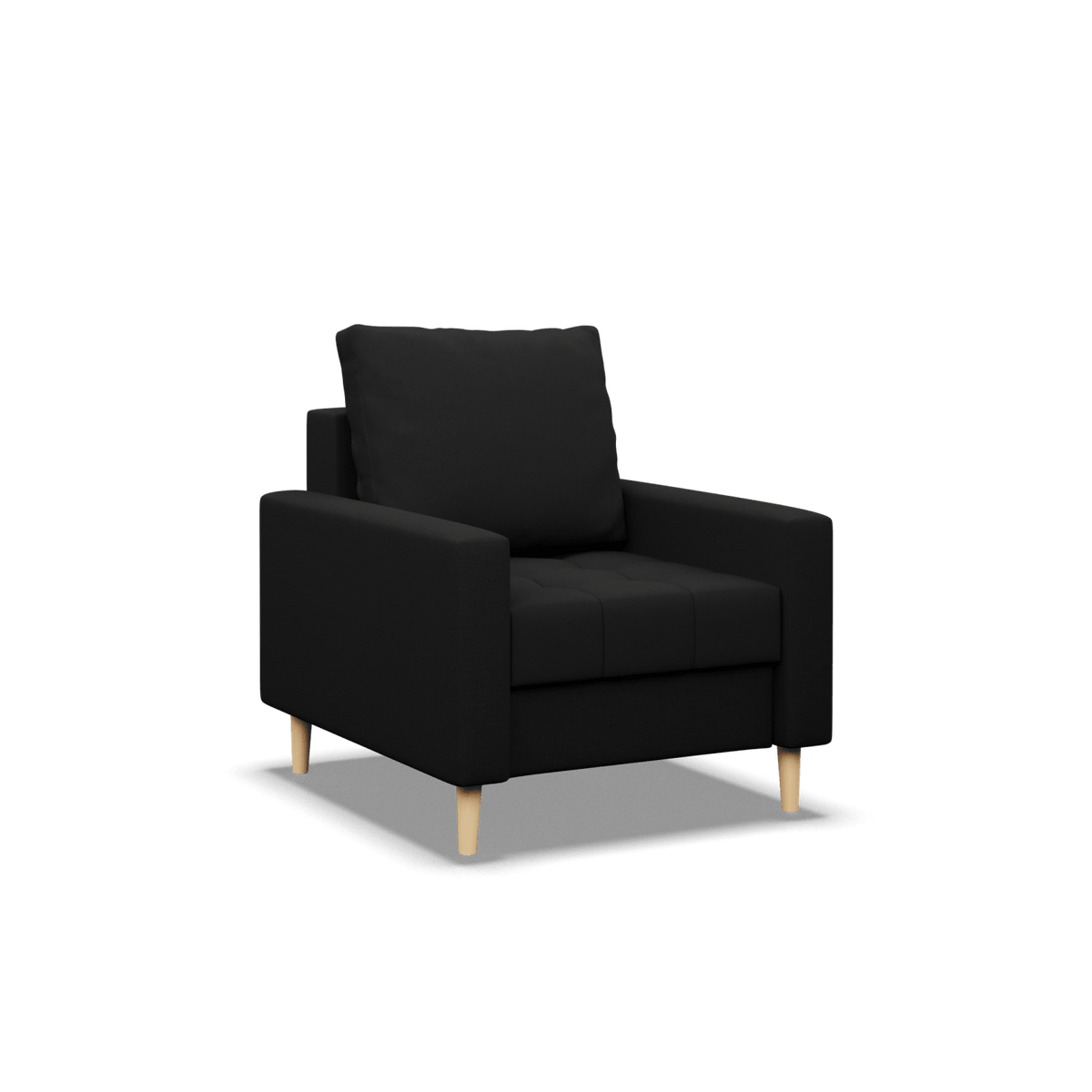 Fotelis ELMA – LUX 23 – kitas vaizdas #spalva_lux 23
