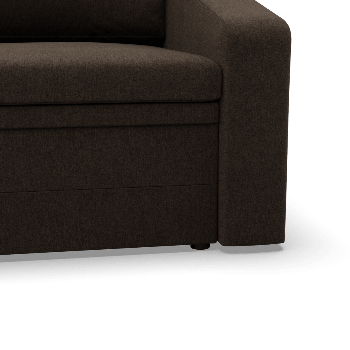 Išskleidžiamas fotelis ORBIT 90 – MALMO NEW 028 – audinio ir konstrukcijos detalės #spalva_malmo new 028