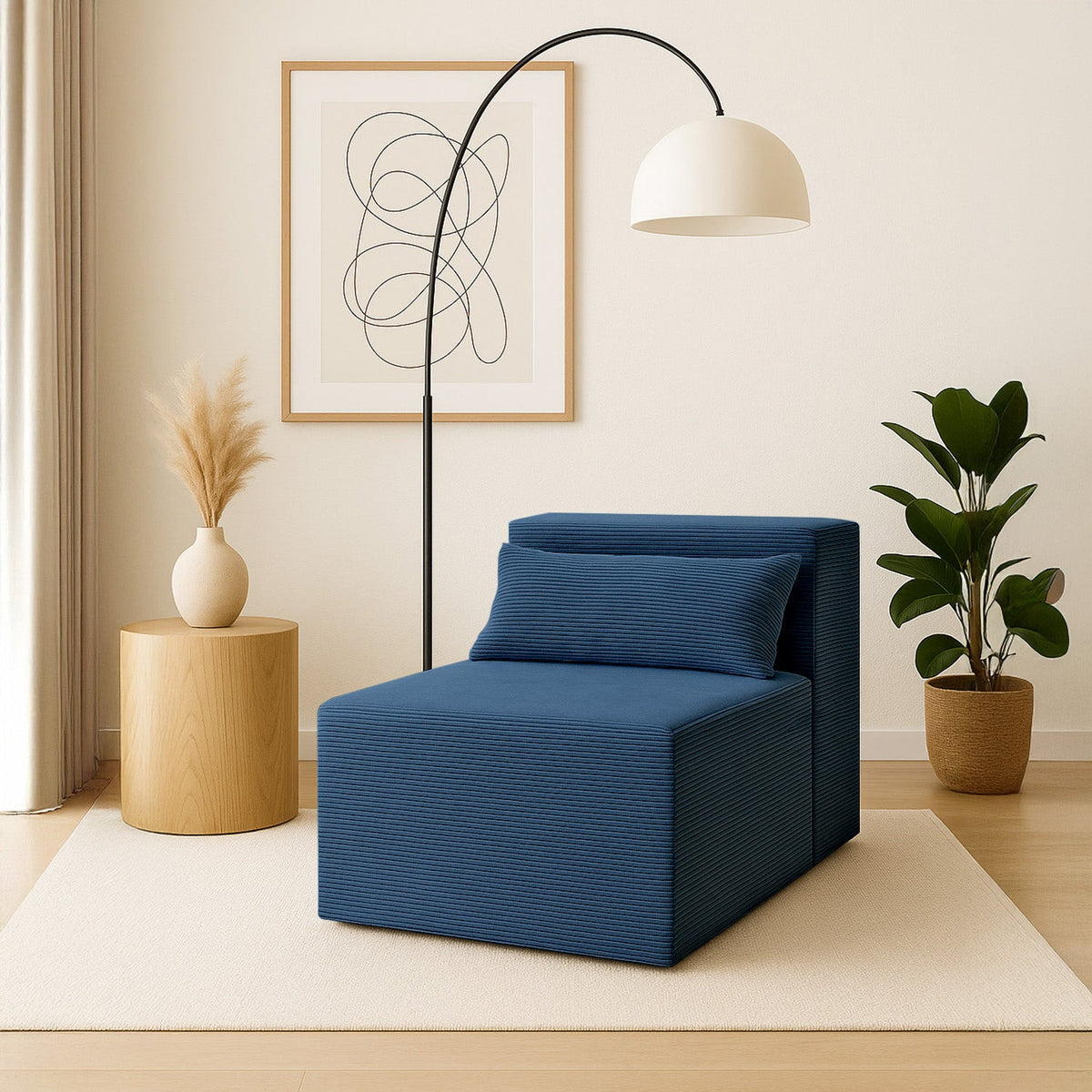 Modulinis fotelis NOVA – POSO 005 – interjere #spalva_poso 005