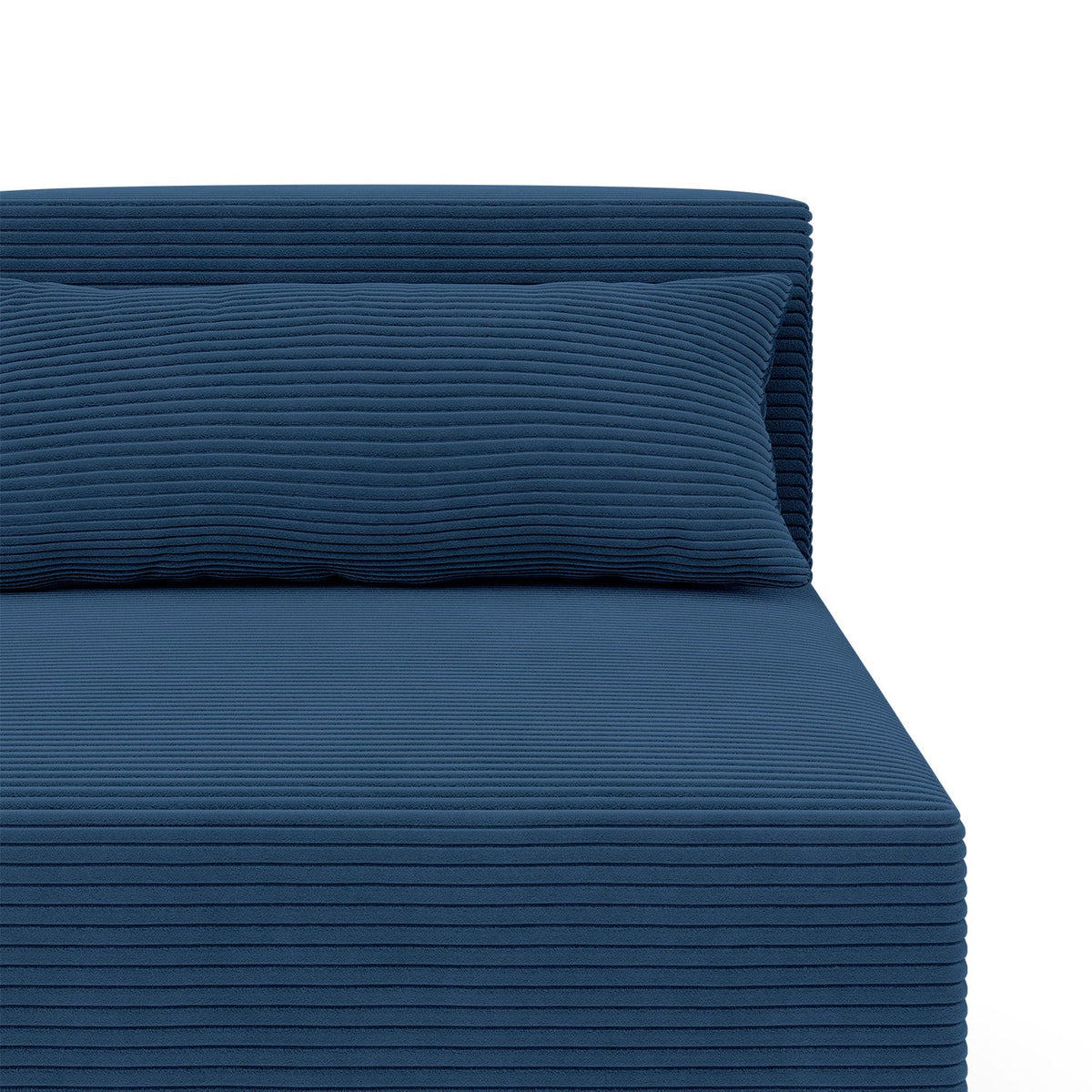 Modulinis fotelis NOVA – POSO 005 – audinio ir konstrukcijos detalės #spalva_poso 005