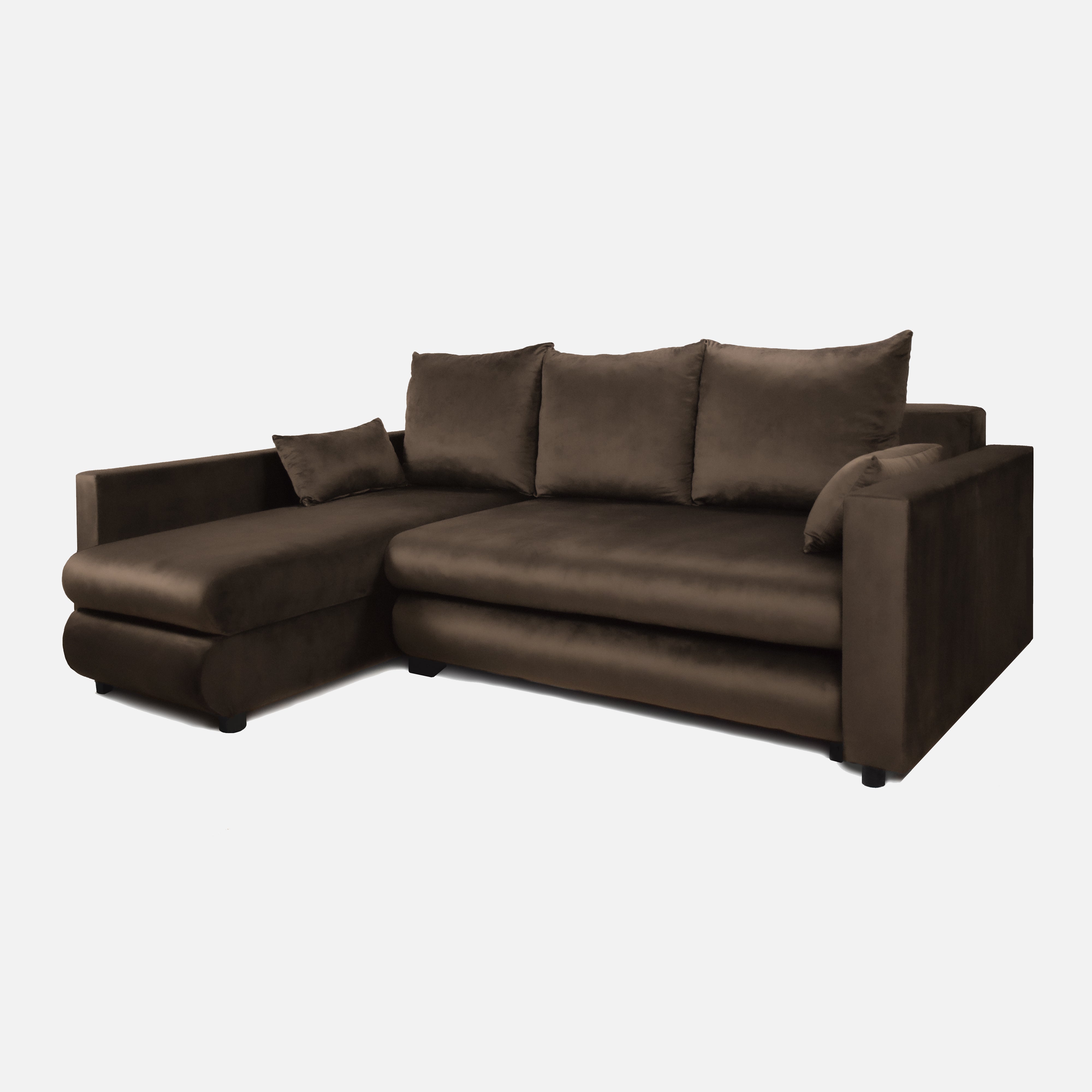 Stilingi minksti kampai gali buti naudojami kaip sofos ir lovos, pas mus jas galite pirkti patogiau